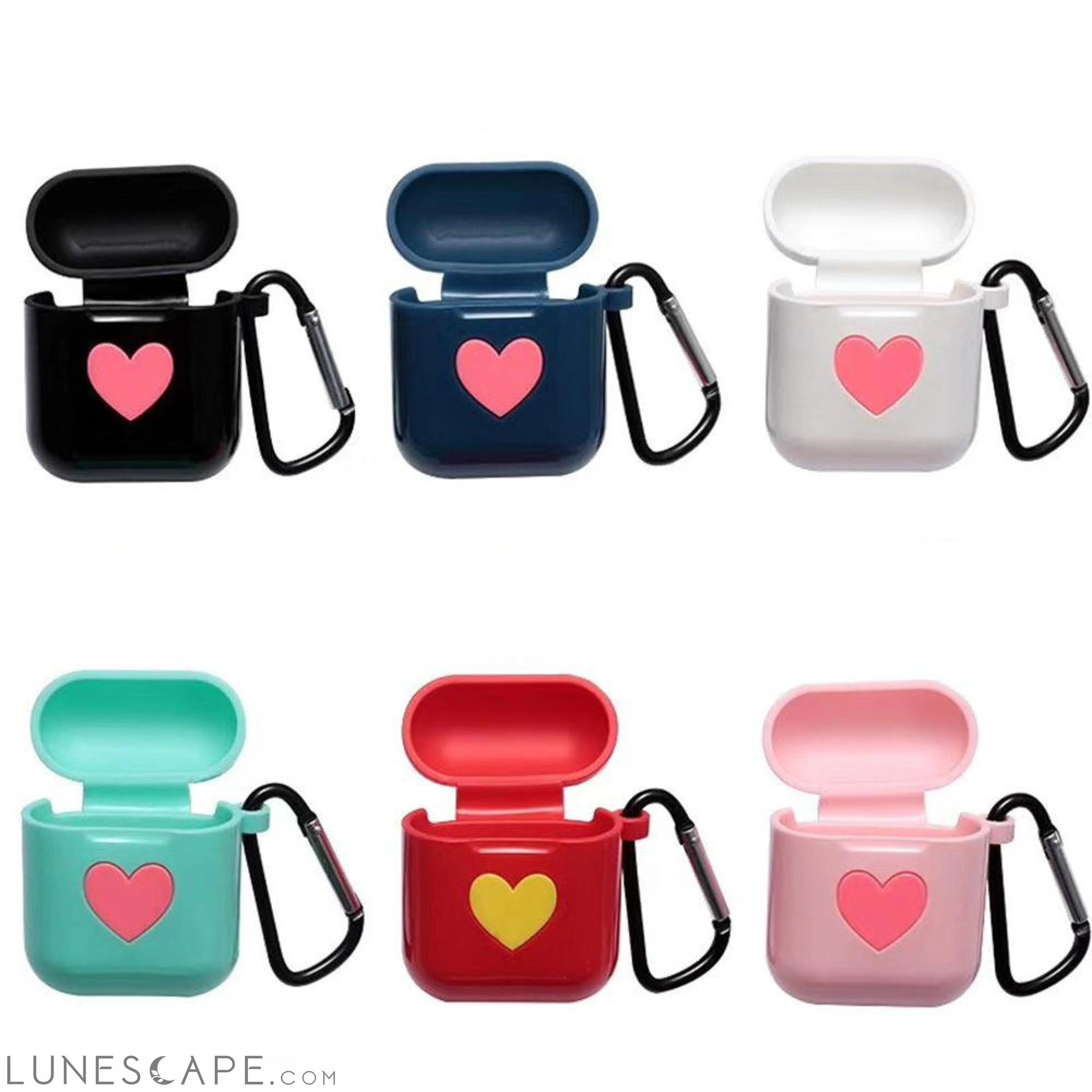 Heart AirPods Protective Case LUNESCAPE