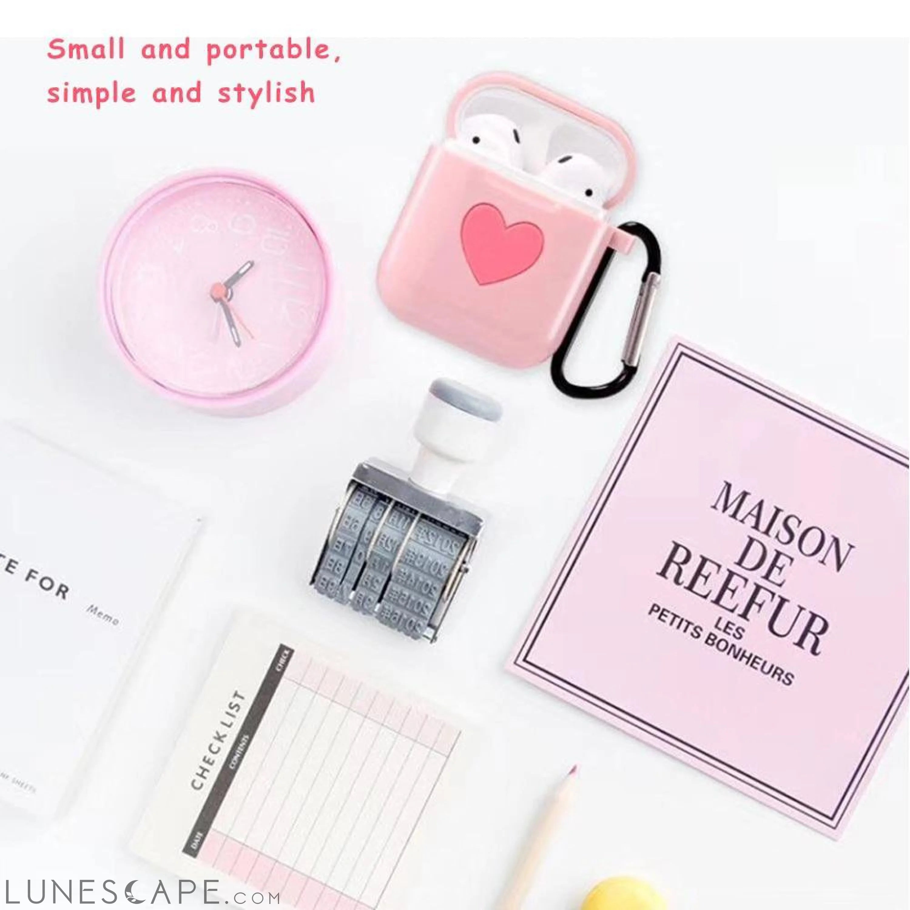 Heart AirPods Protective Case LUNESCAPE