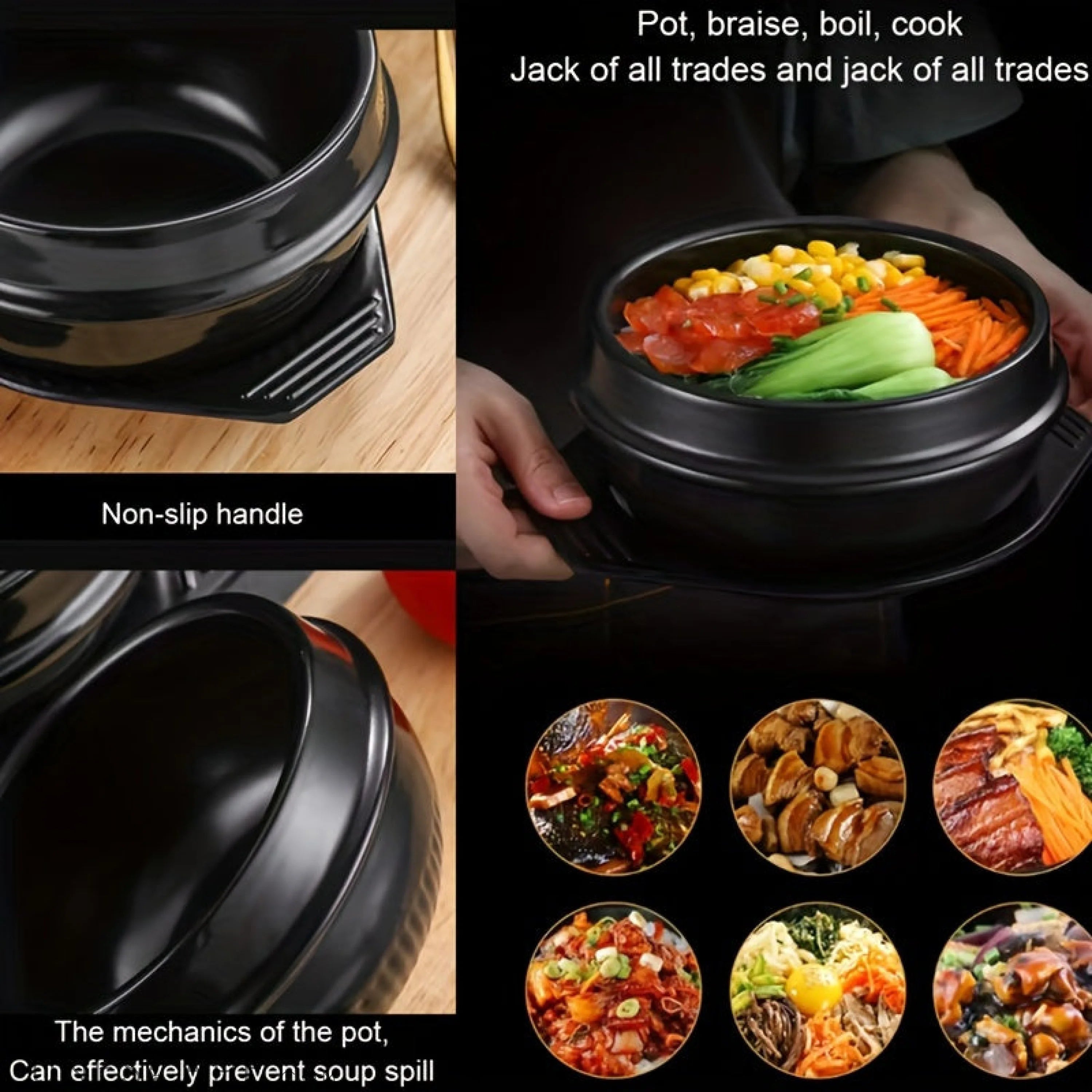Heat Resistant Ceramic Rice Bowl LUNESCAPE