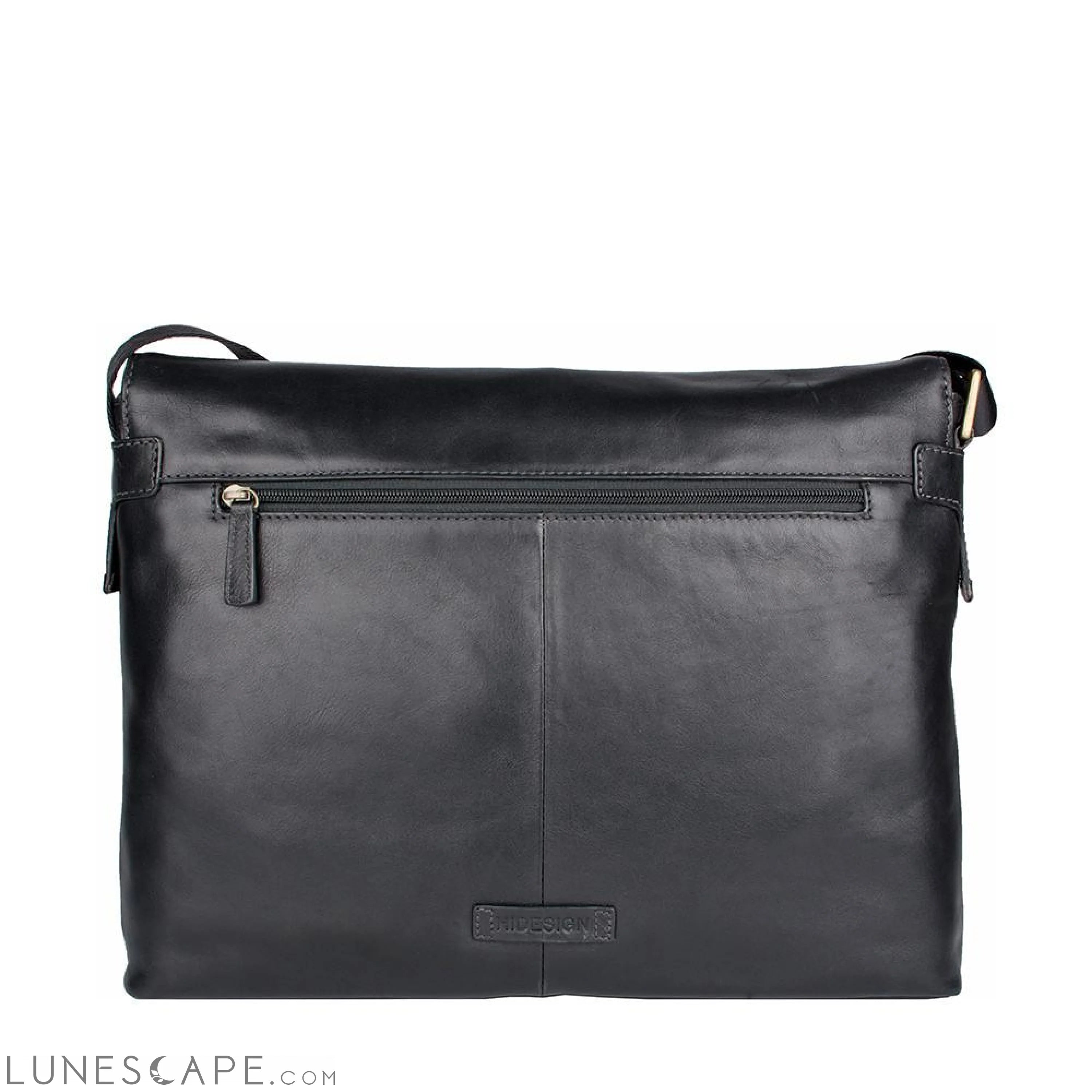 Helvellyn Medium Leather Messenger LUNESCAPE