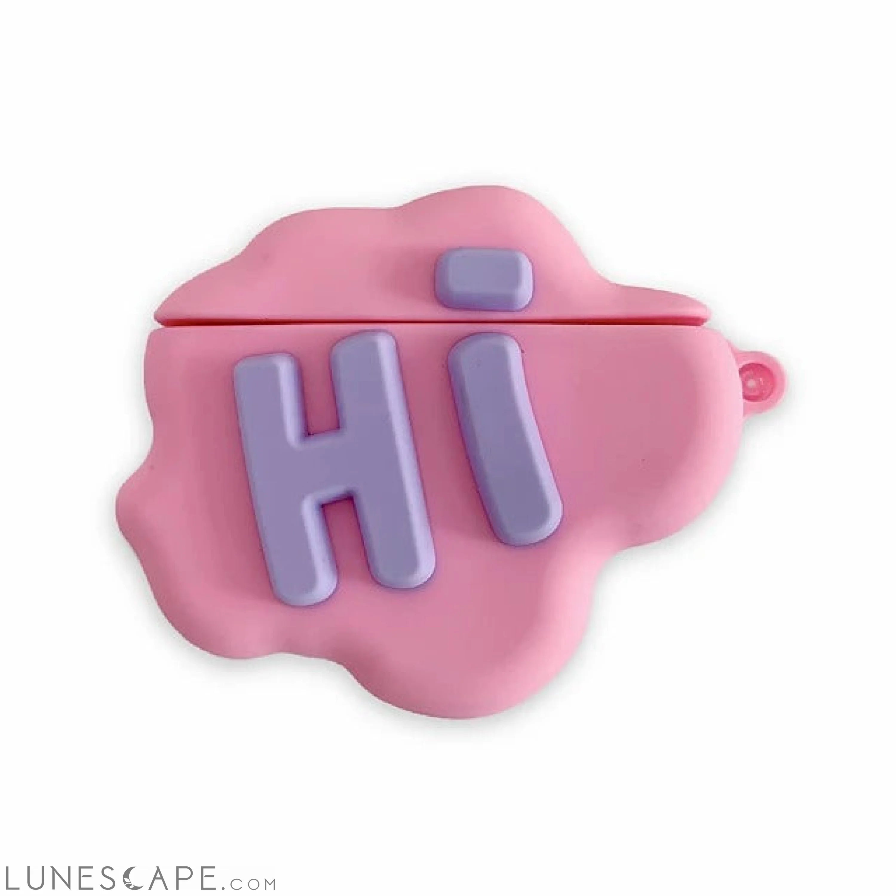 Hi Cute Cloud Case Bye Cloud Headphone Case LUNESCAPE