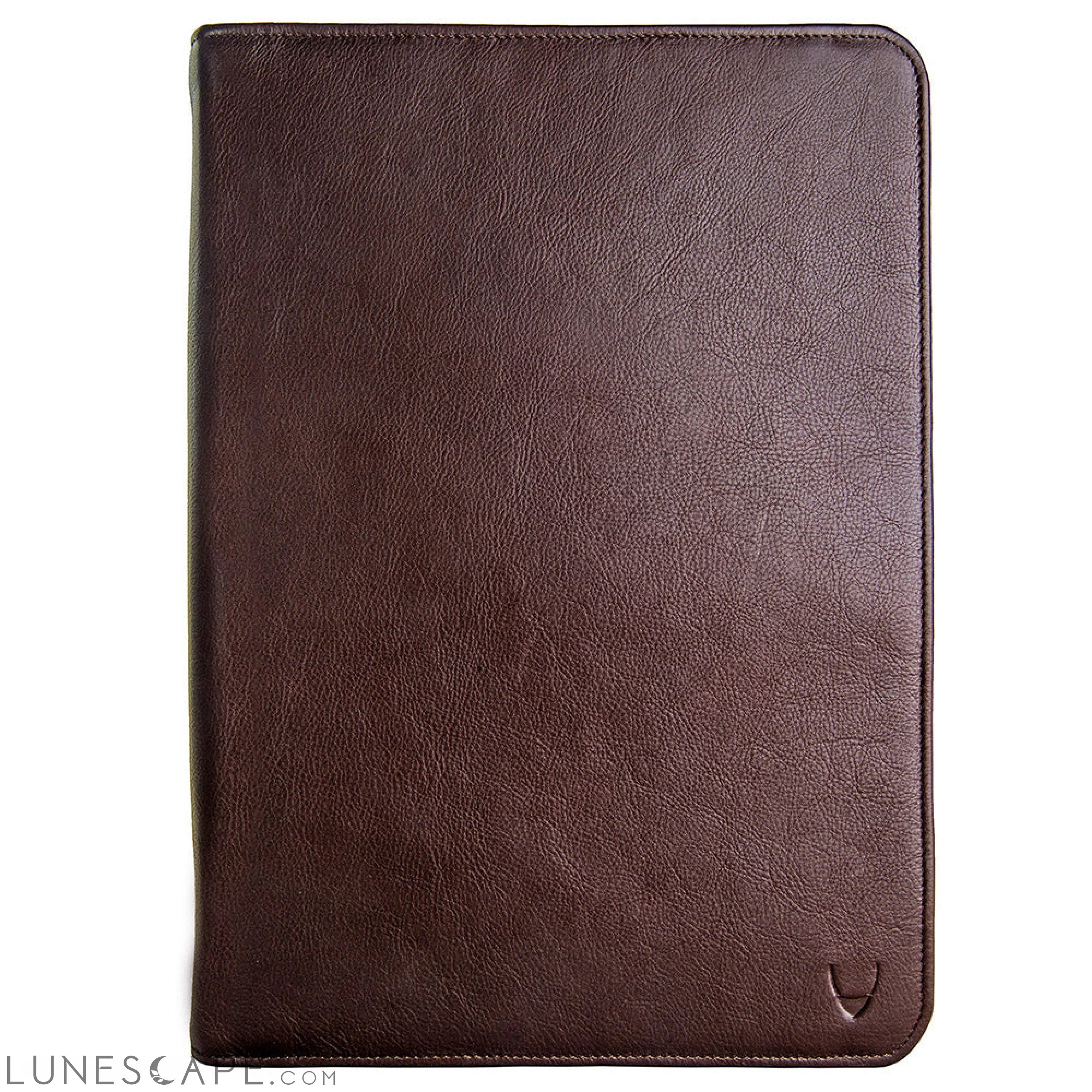 Hidesign IMG iPad Leather Portfolio/Padfolio With Handmade Paper Notebook LUNESCAPE