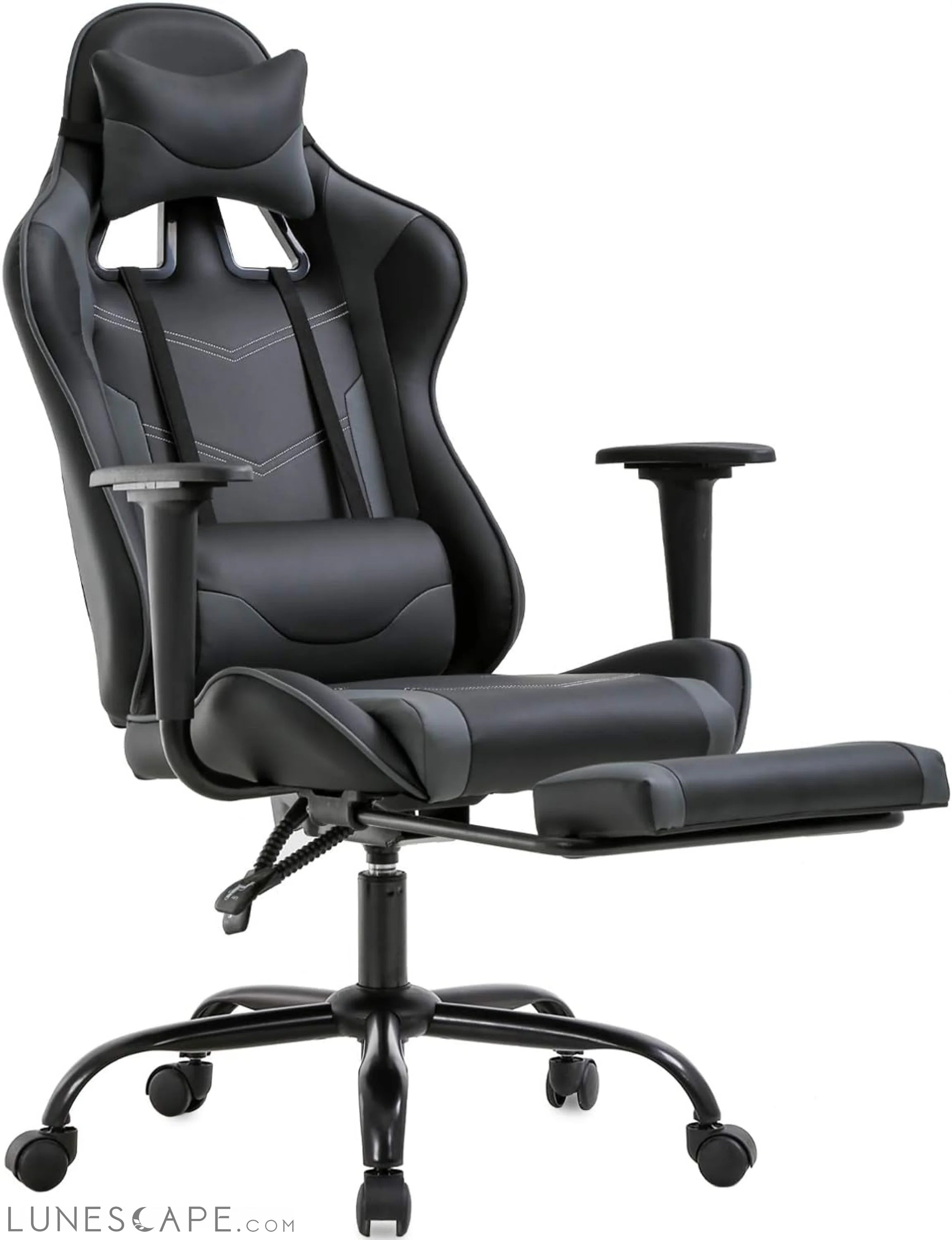 High-Back Office Chair Ergonomic PC Gaming Chair Cheap Desk Chair LUNESCAPE