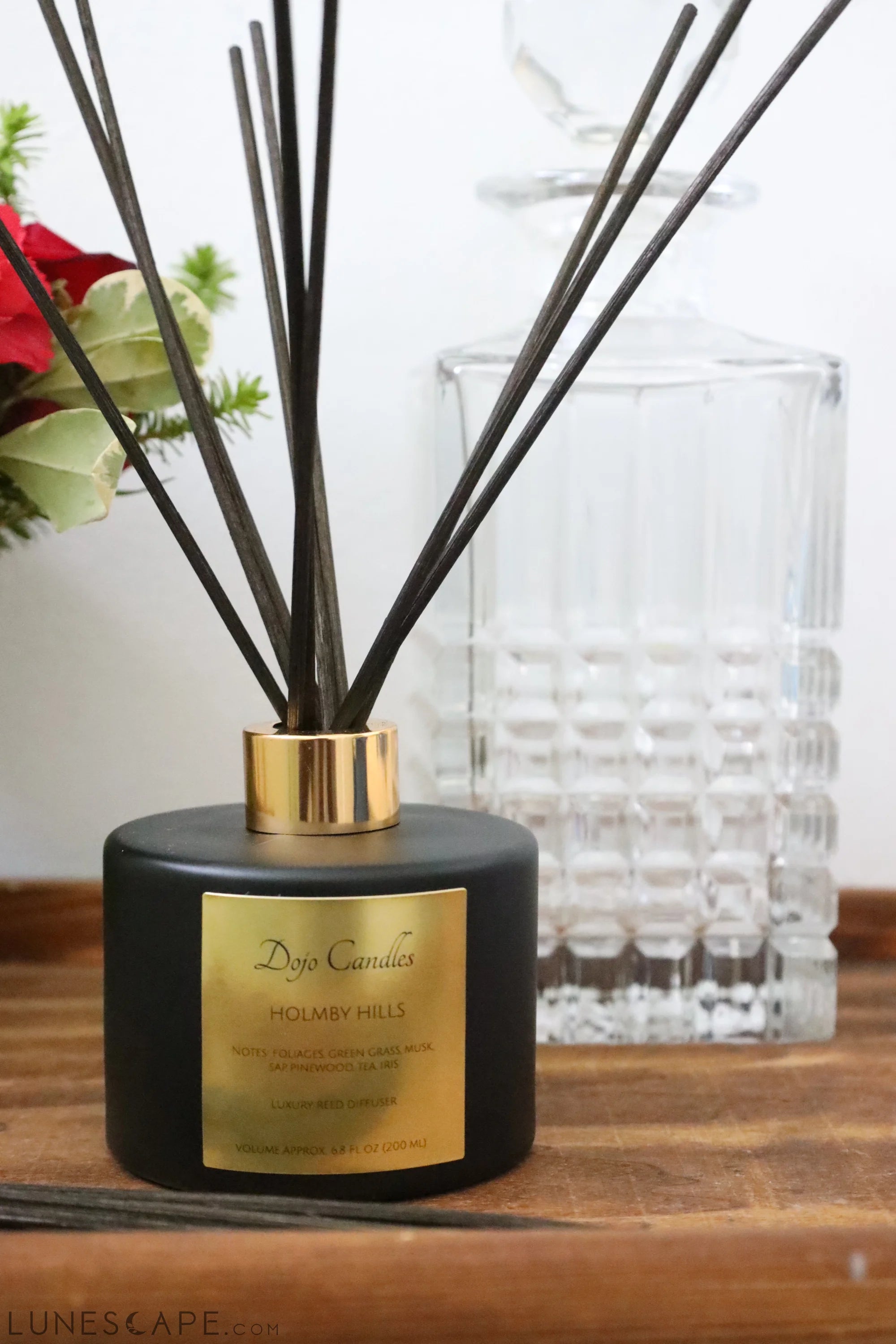 Holmby Hills Luxury Reed Diffuser LUNESCAPE