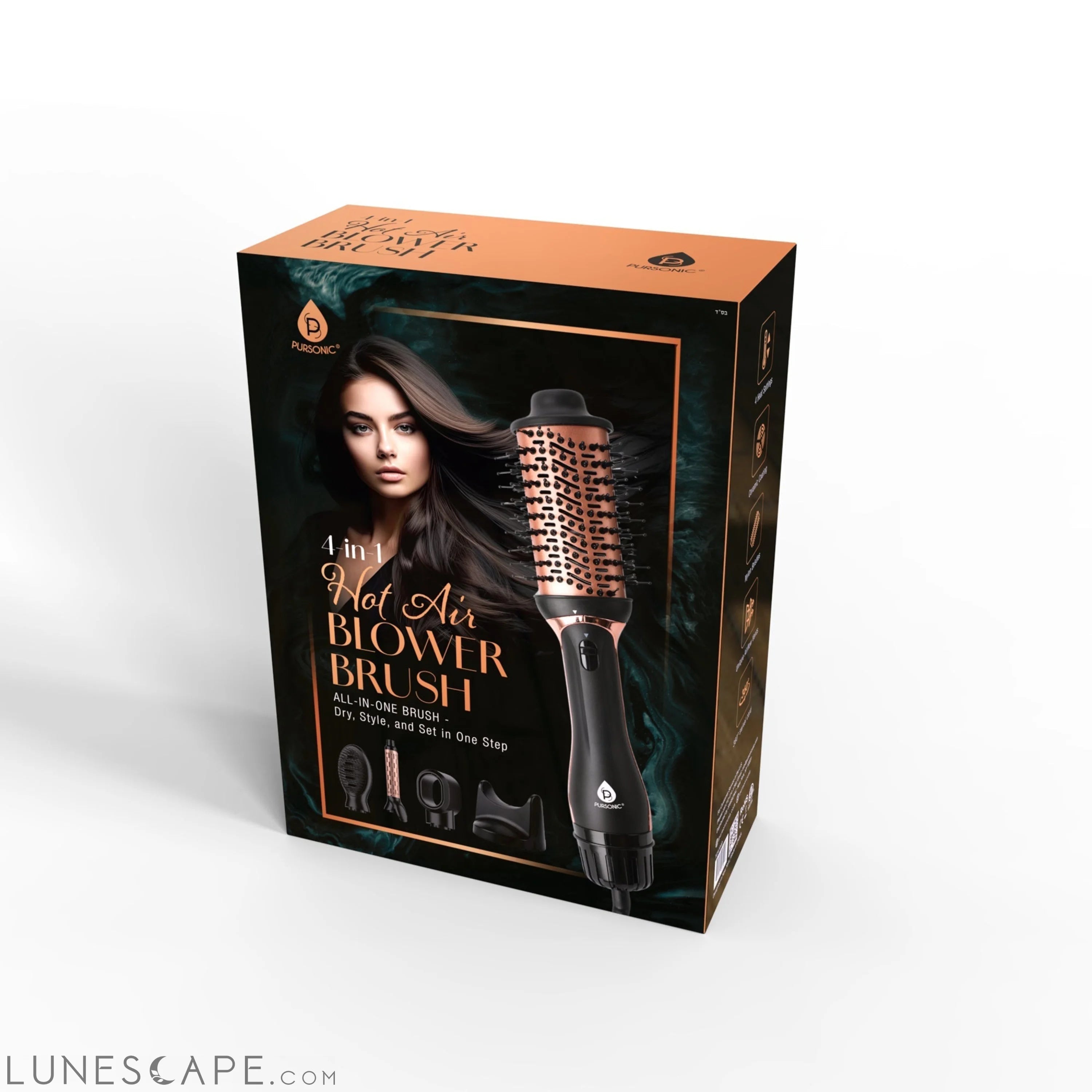 Hot Air Blower Brush: Your All-in-One Hair Styling Solution LUNESCAPE