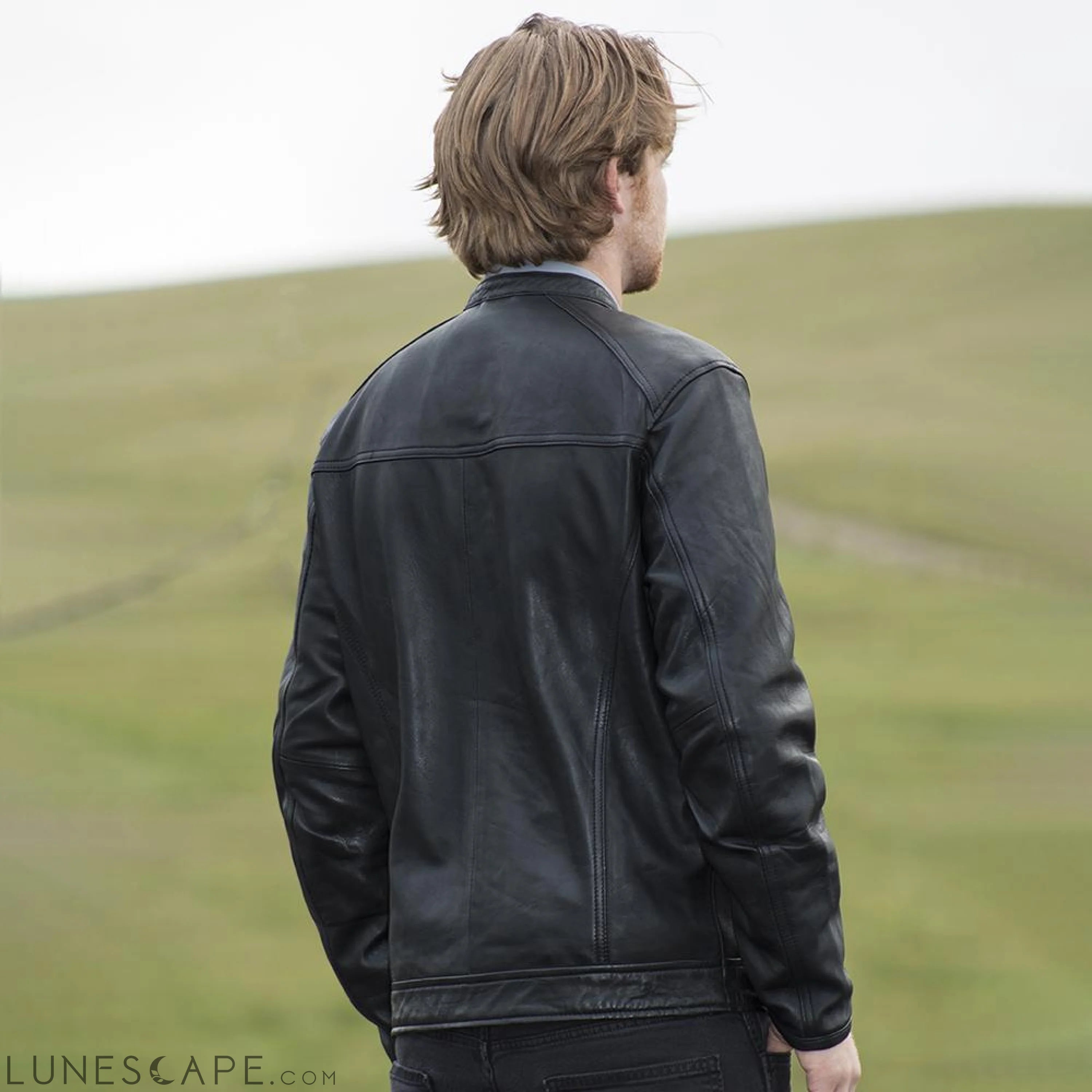Iconoclast - Men's Leather Jacket LUNESCAPE