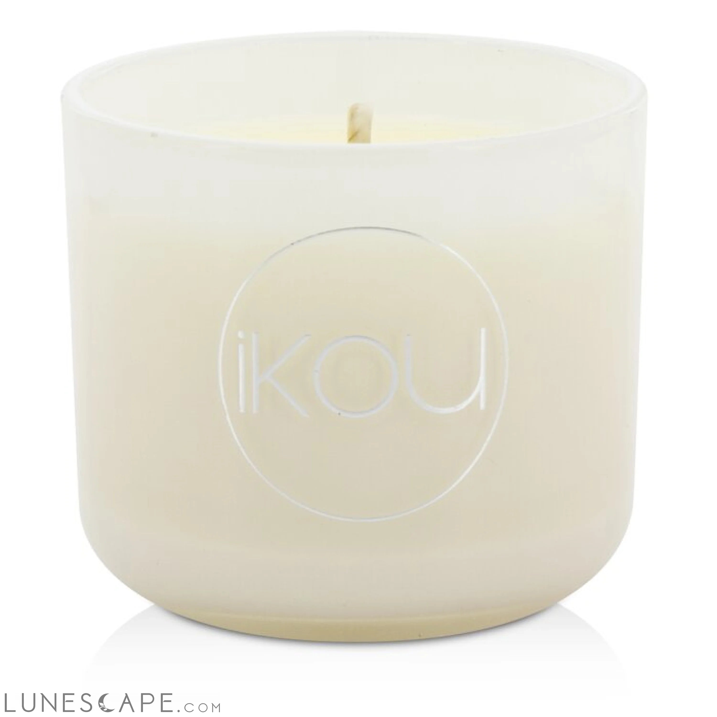 IKOU - Natural Wax Candle Glass - Nurture (Italian Orange Cardamom & Vanilla) LUNESCAPE