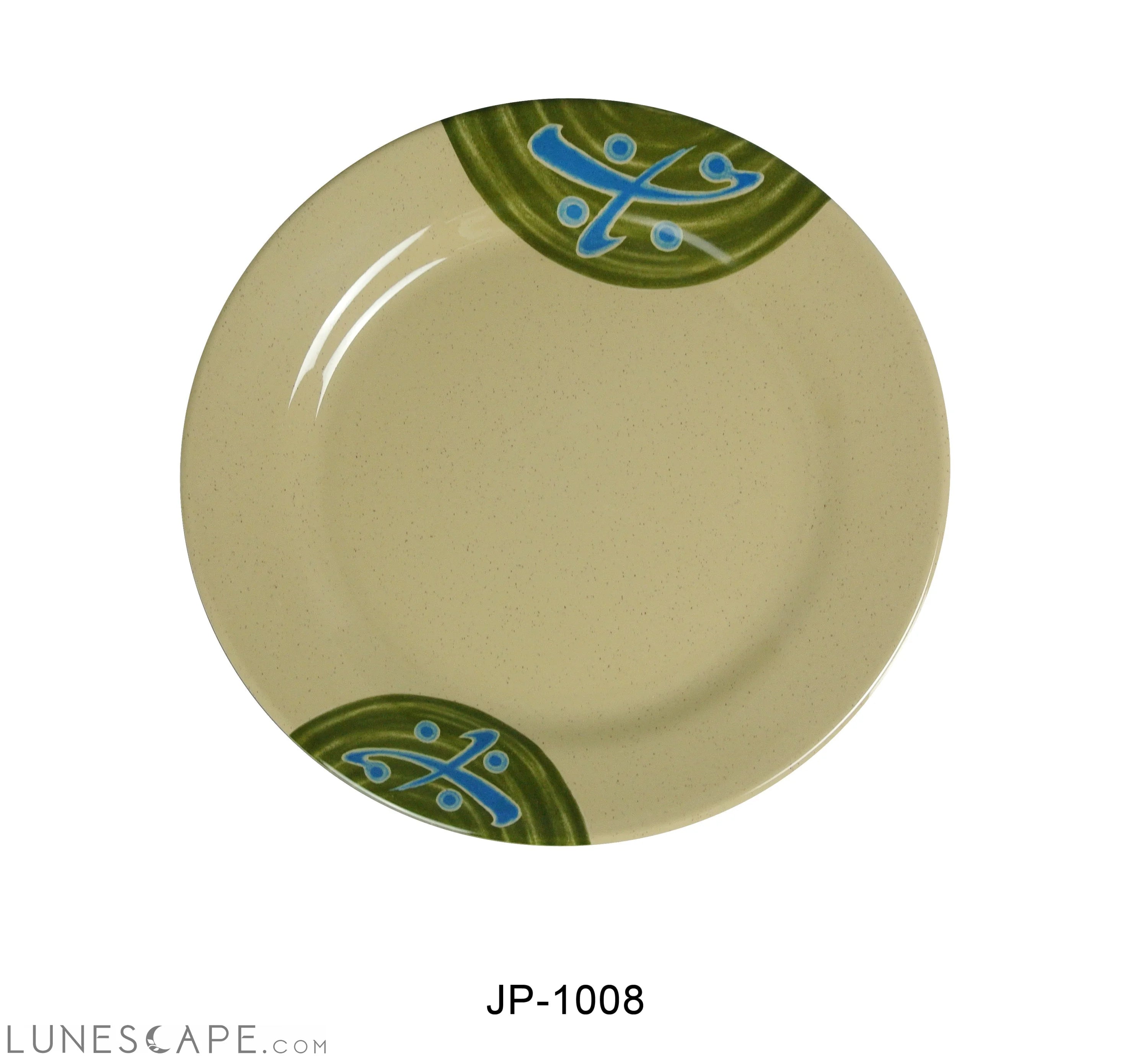 Japanese Round Salad Plate LUNESCAPE