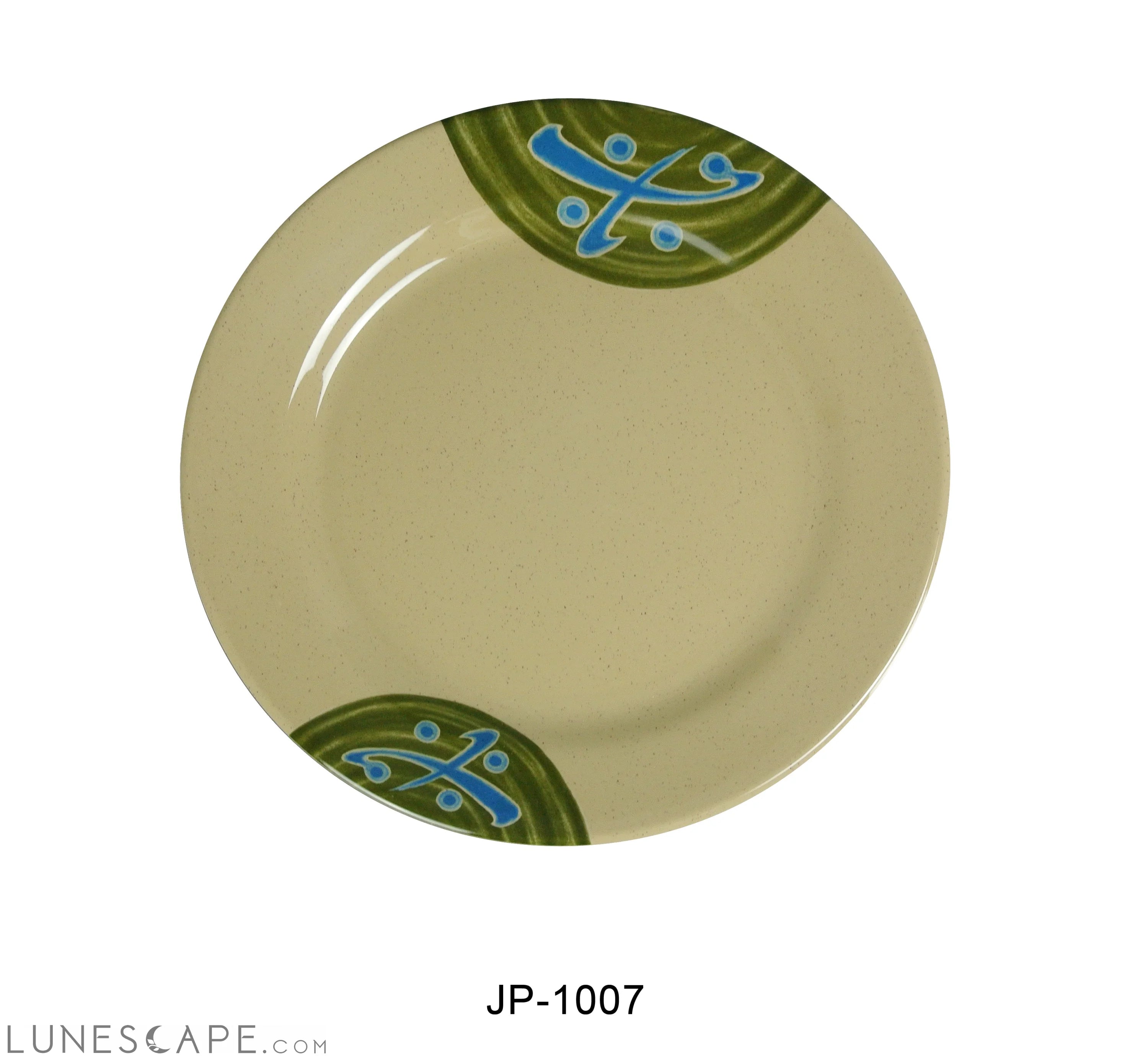 Japanese Round Salad Plate LUNESCAPE