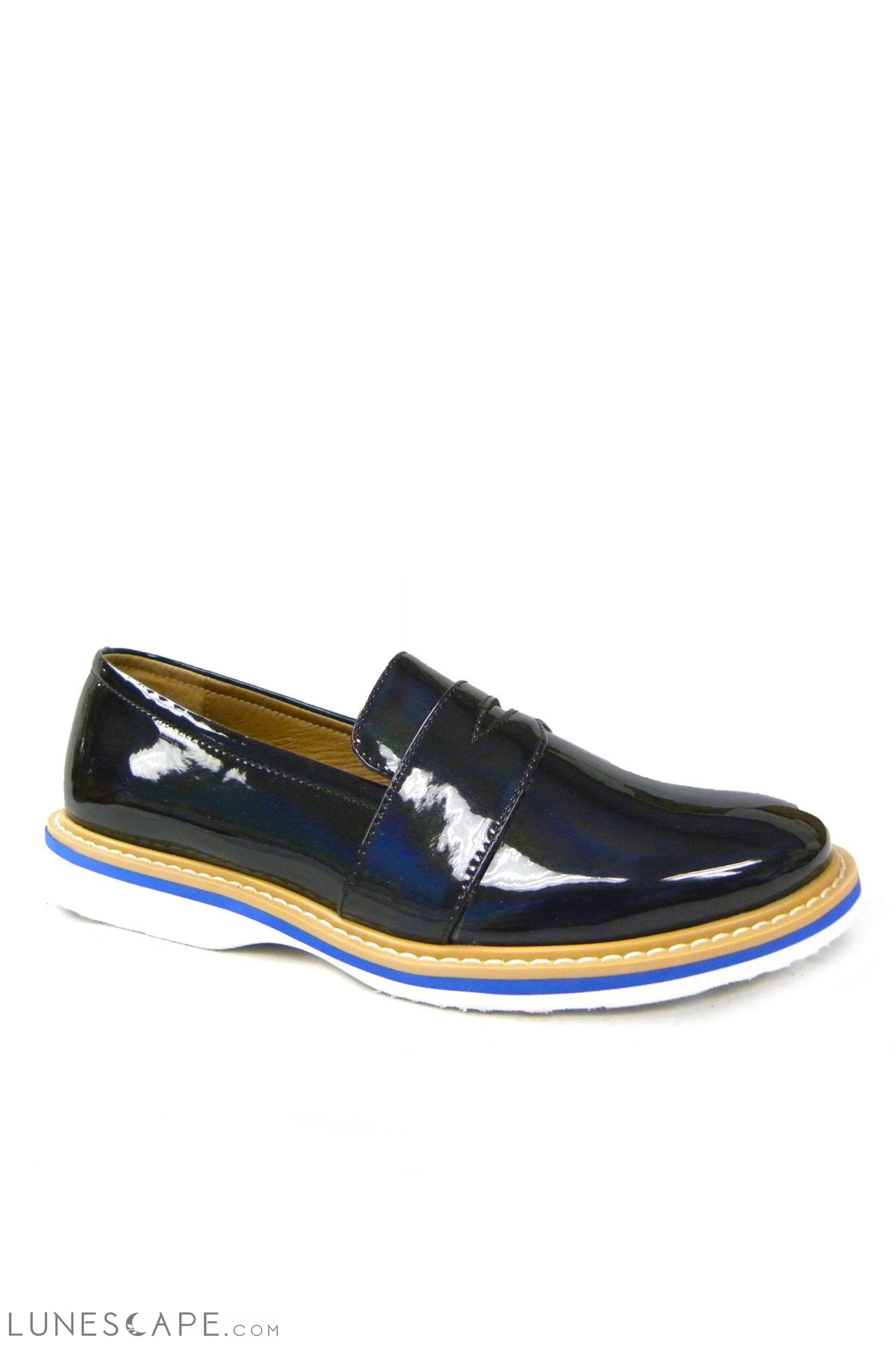 JHONAN Cork Low-Heel Womens Loafer LUNESCAPE