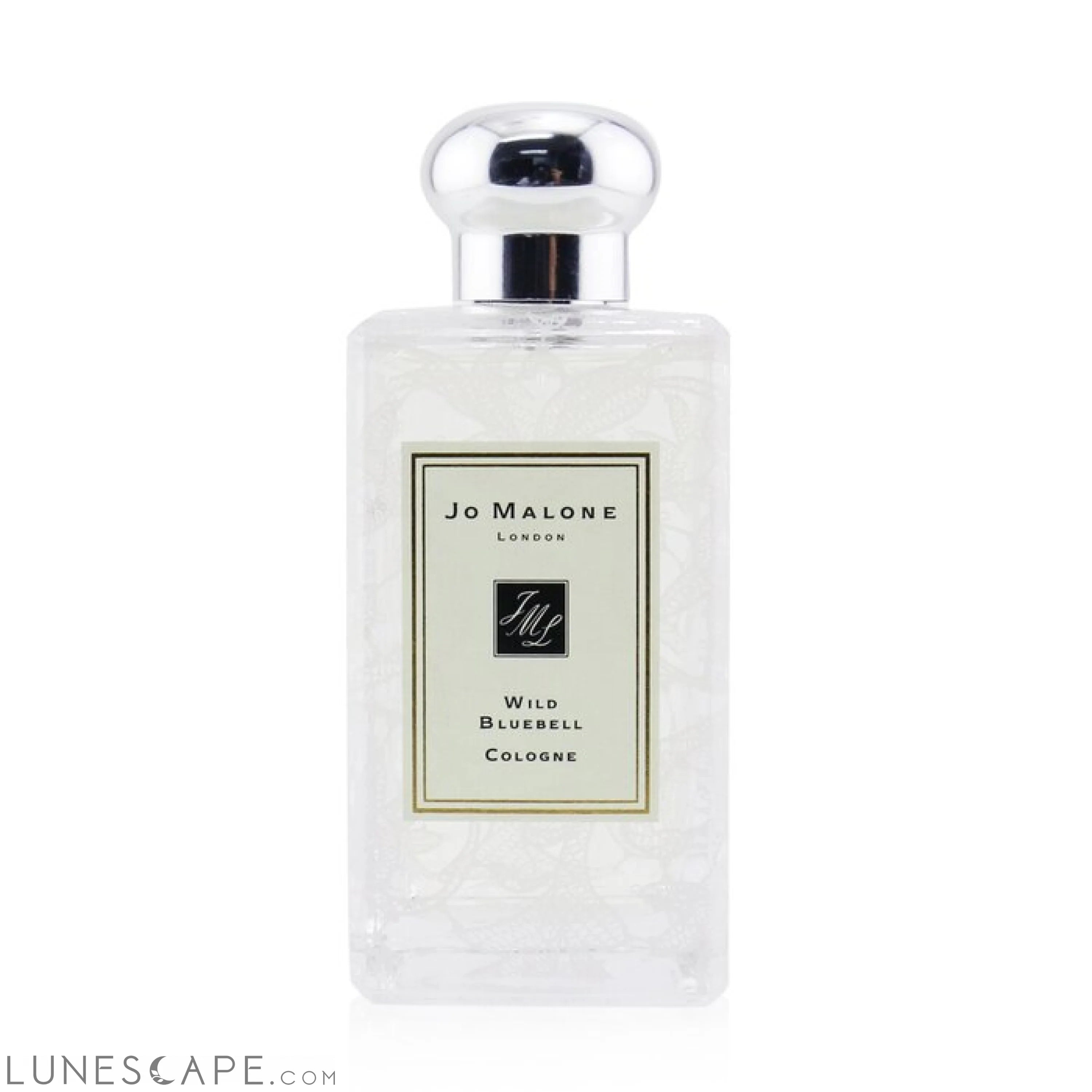 JO MALONE Wild Bluebell Cologne Spray With Daisy Leaf Lace Design (Without Box) LUNESCAPE