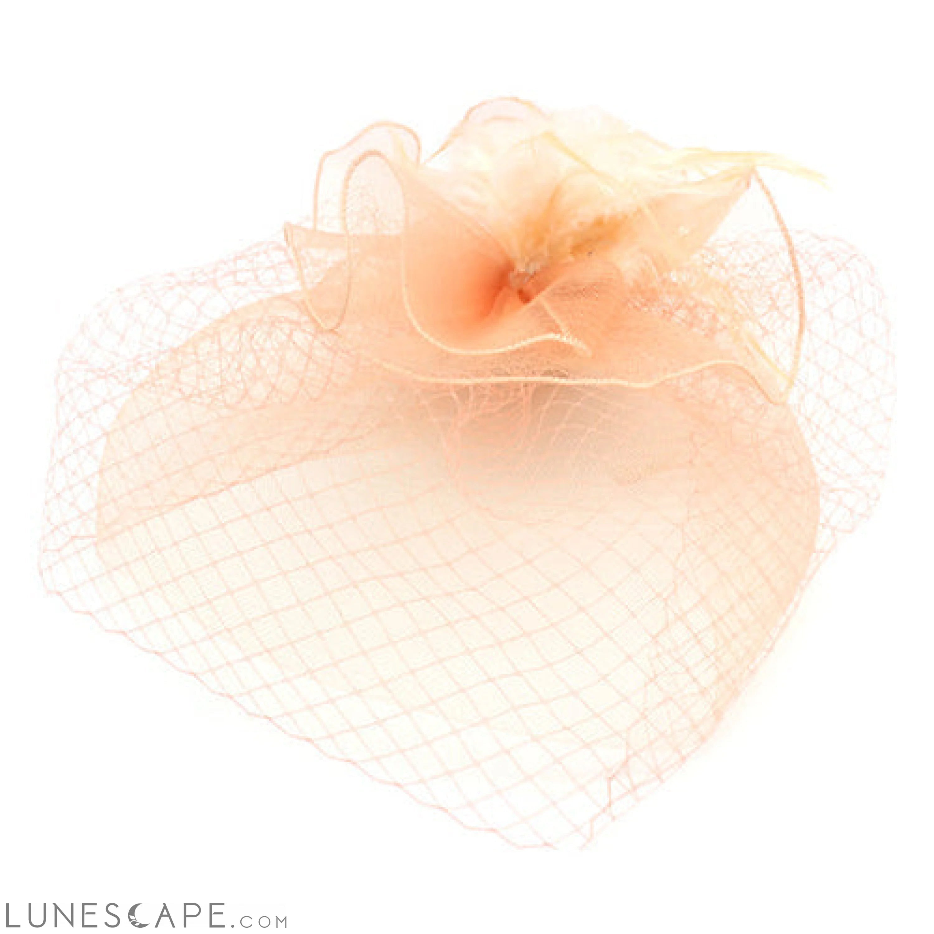 Jumbo Feather Fascinator Headband / hair clip LUNESCAPE