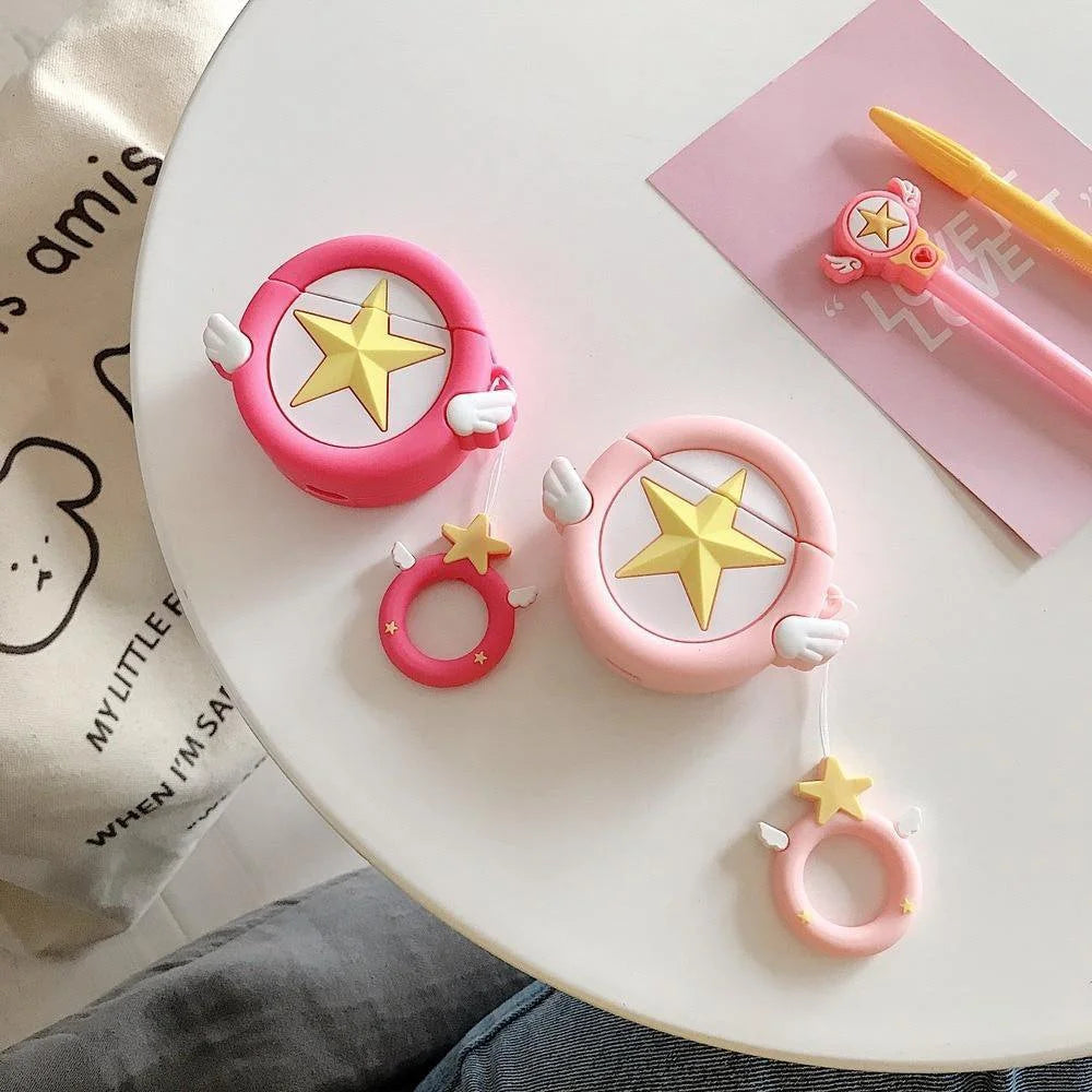 Kawaii Japanese Anime AirPods Case LUNESCAPE