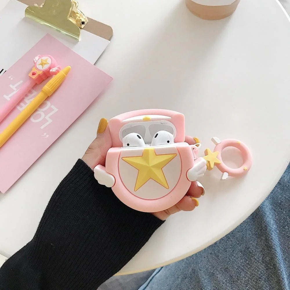 Kawaii Japanese Anime AirPods Case LUNESCAPE