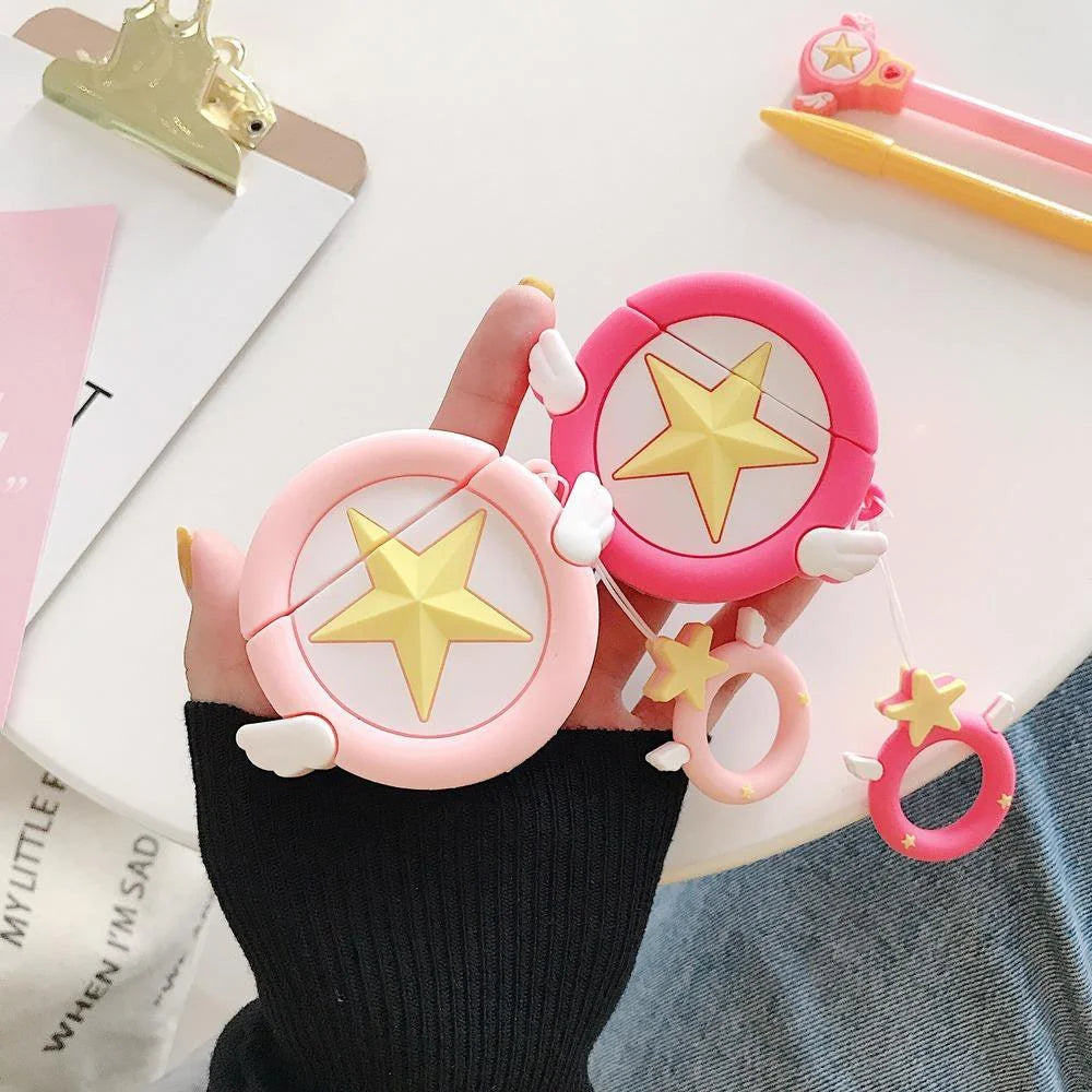 Kawaii Japanese Anime AirPods Case LUNESCAPE