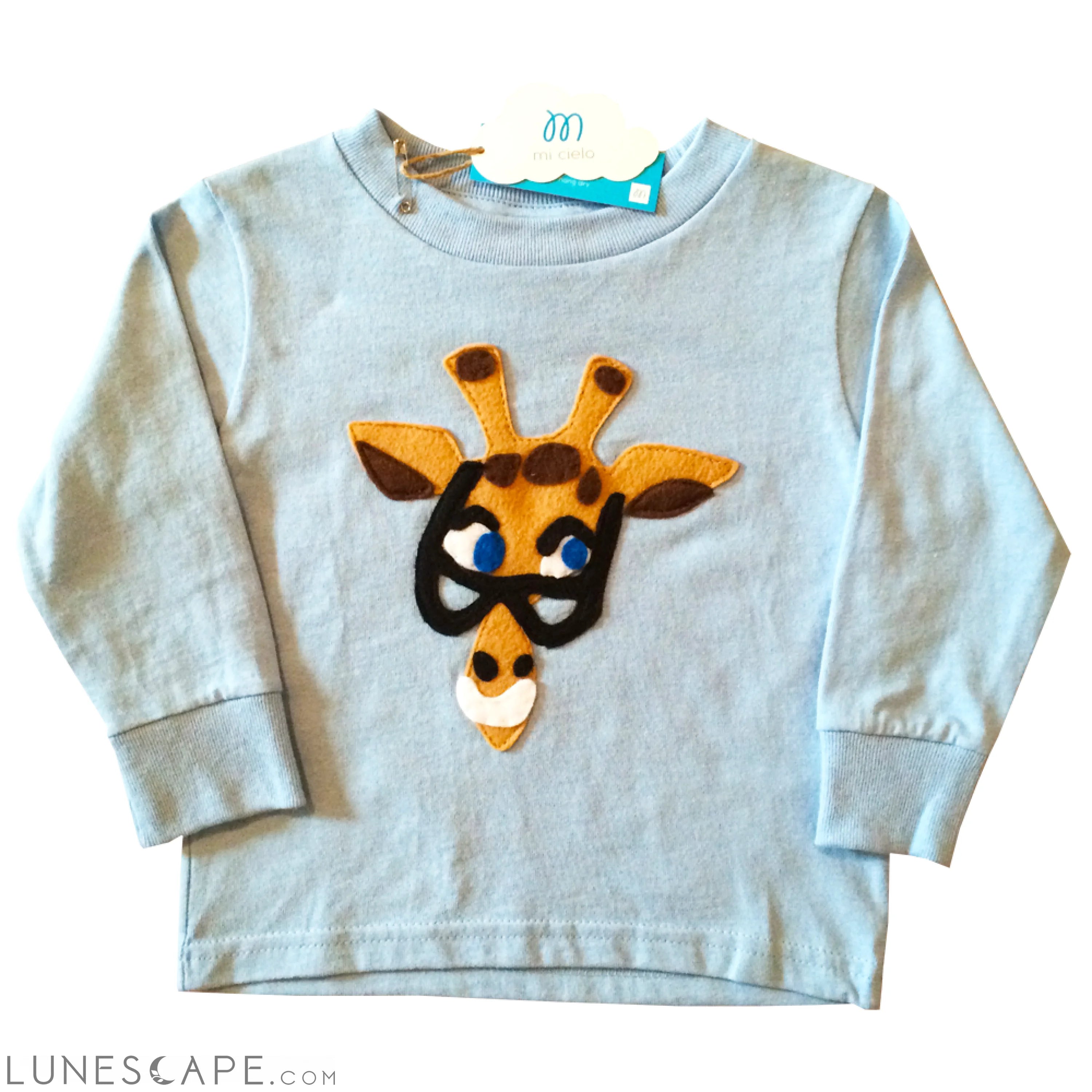 Kids Longsleeve T-Shirt - Mitford - Mi Cielo X Donald Robertson LUNESCAPE