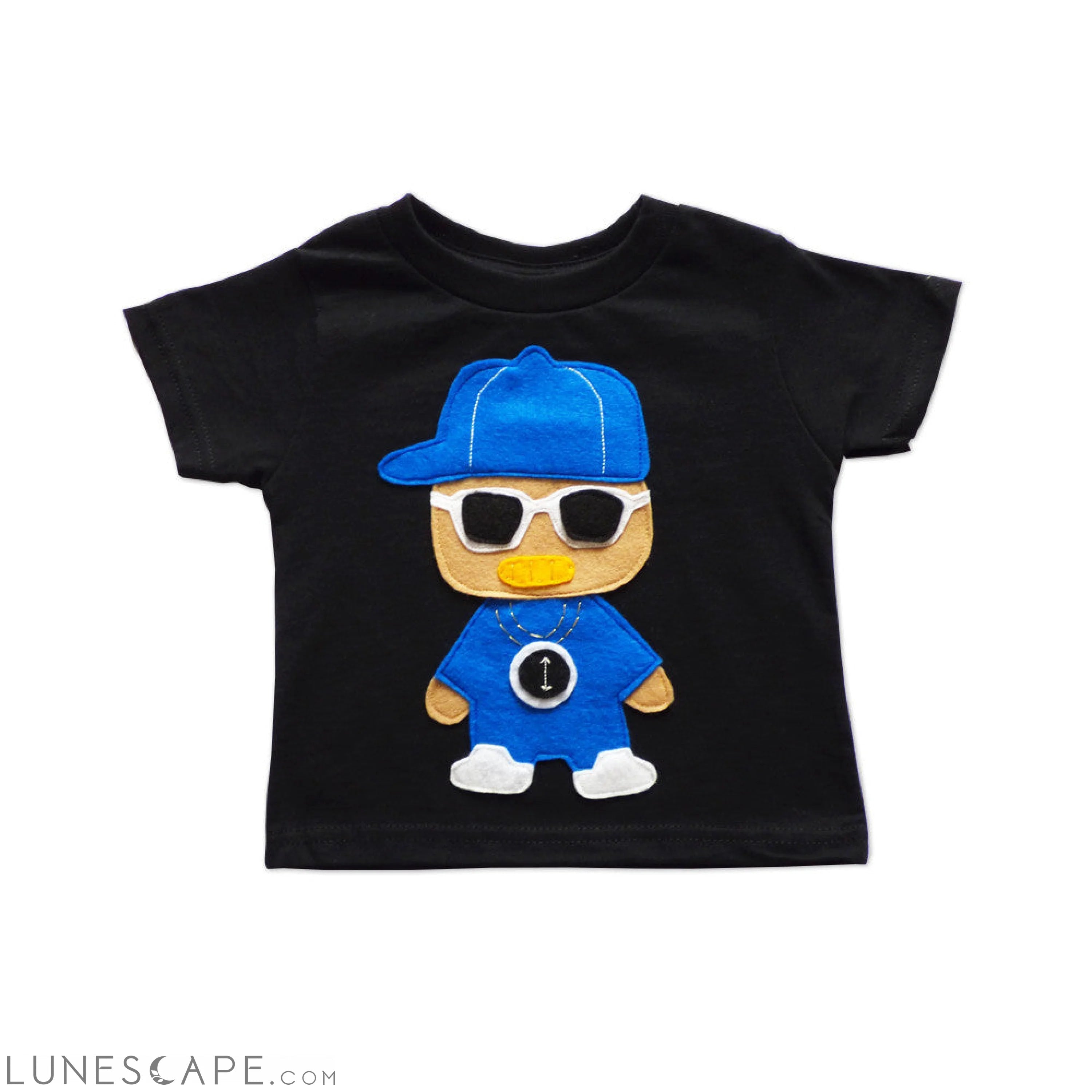 Kids T-Shirt - Rad Rapper - Clock LUNESCAPE