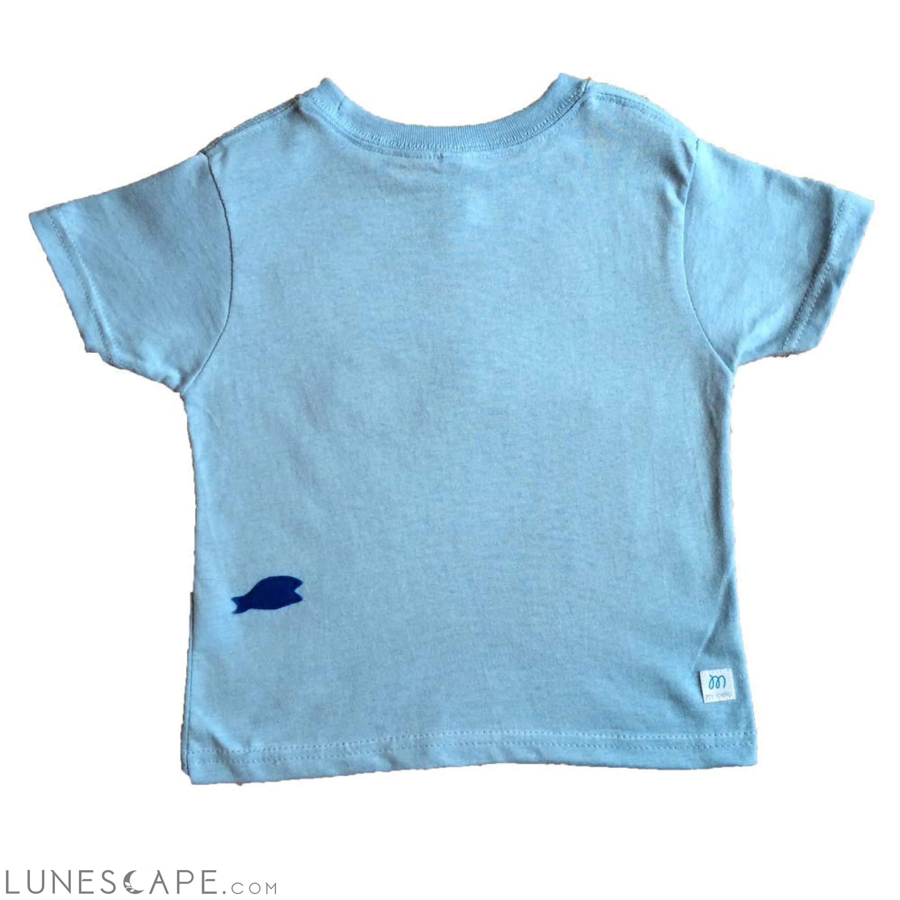 Kids T-Shirt - Shark + Fish - Mi Cielo X Matthew Langille LUNESCAPE