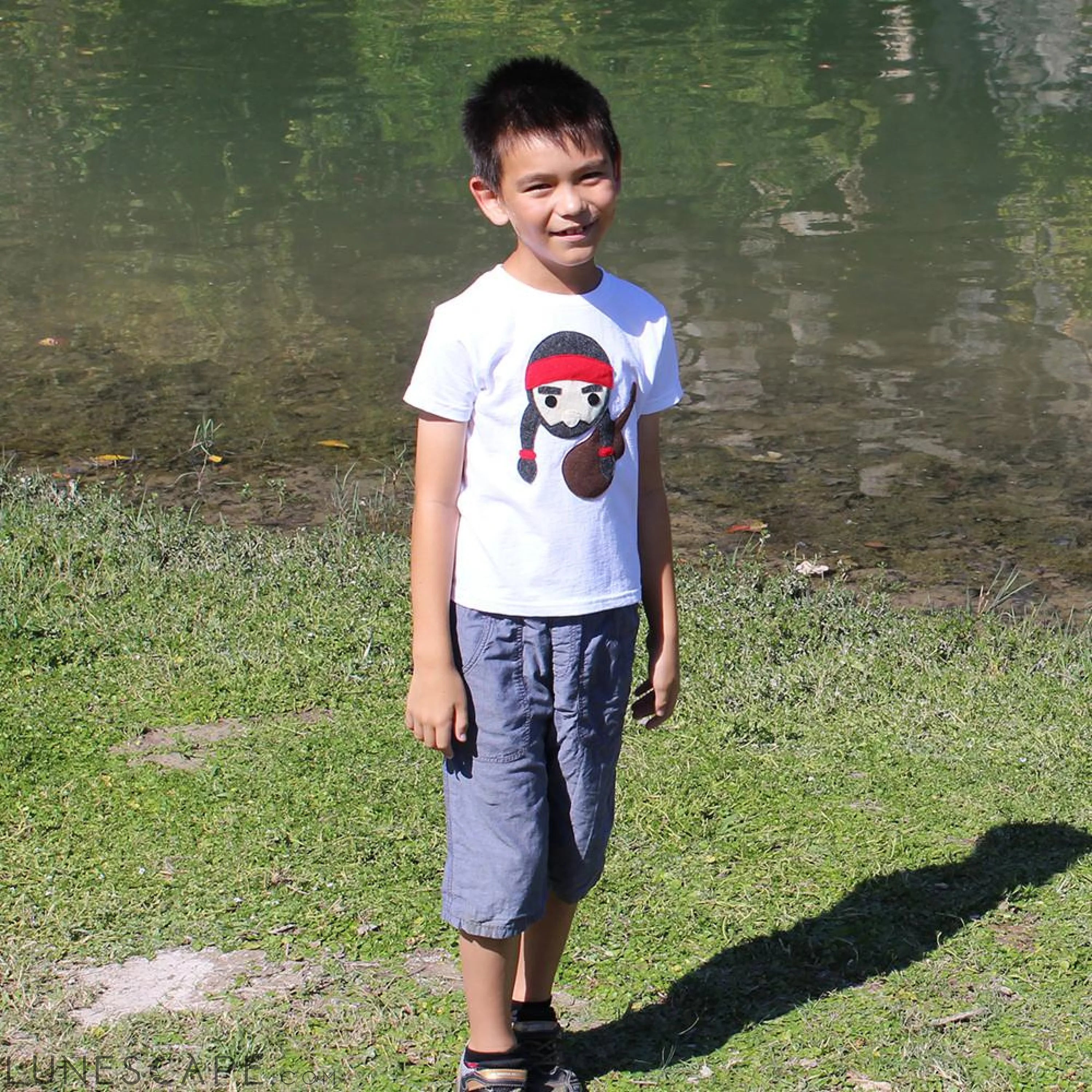 Kids T-Shirt - Willie the Music Man LUNESCAPE