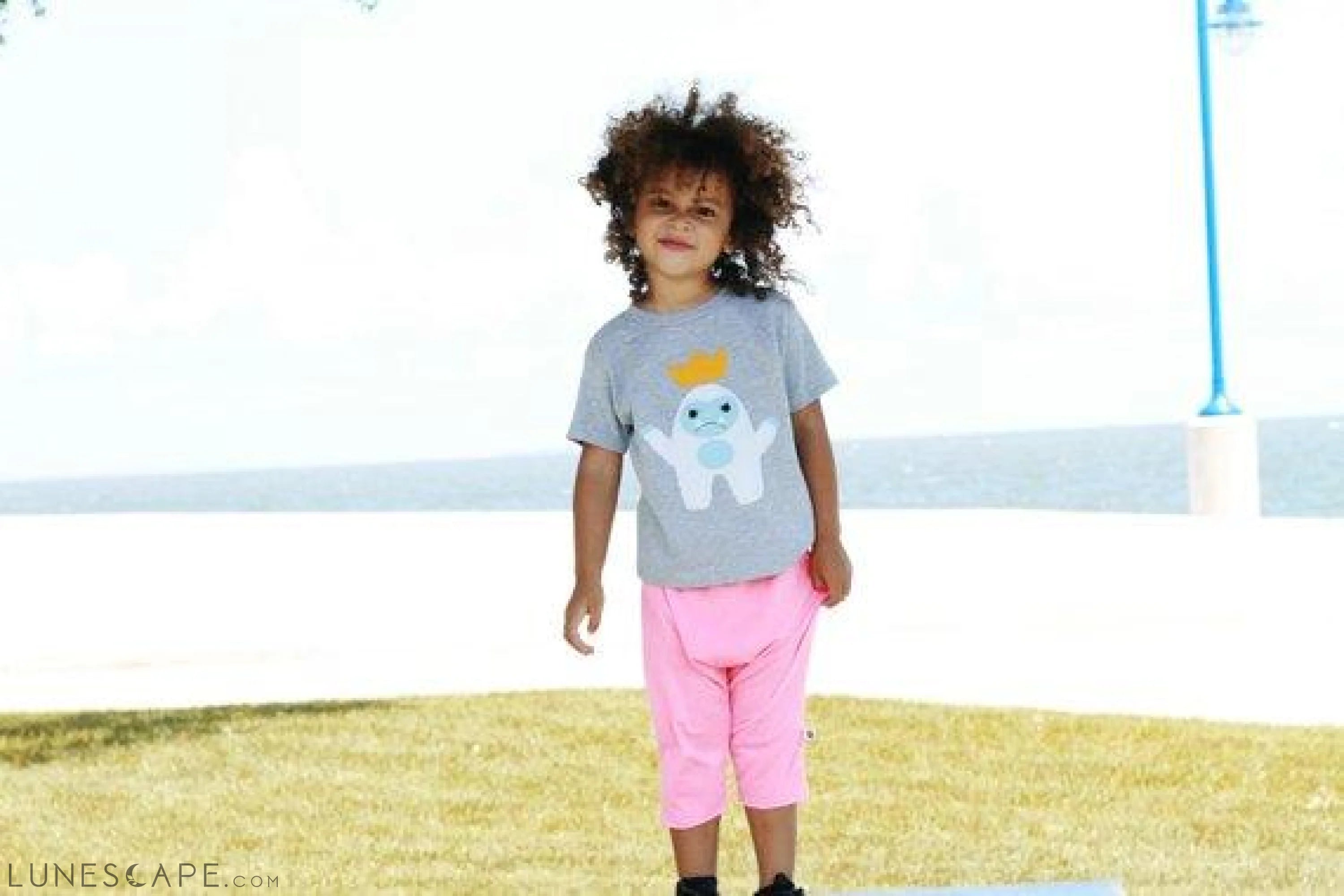 Kids T-Shirt - Yeti King LUNESCAPE