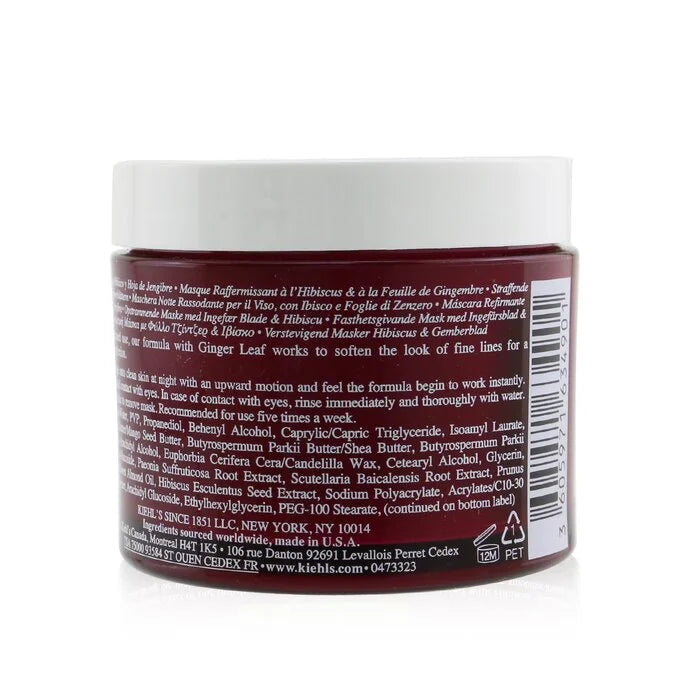 KIEHL'S - Ginger Leaf & Hibiscus Firming Mask LUNESCAPE
