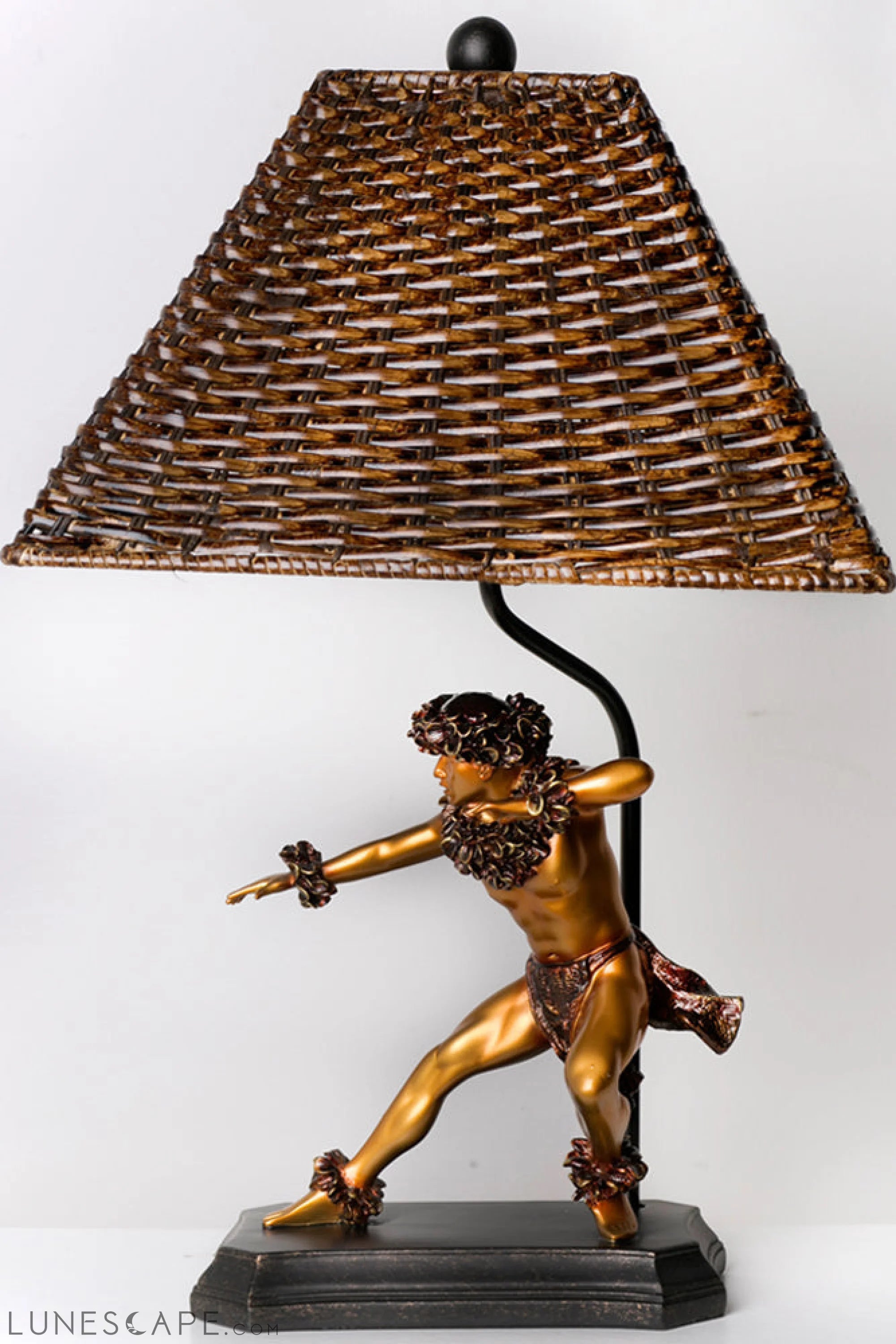 Kim Taylor Reece Lamp Kane Kahiko - Ancient Hula LUNESCAPE