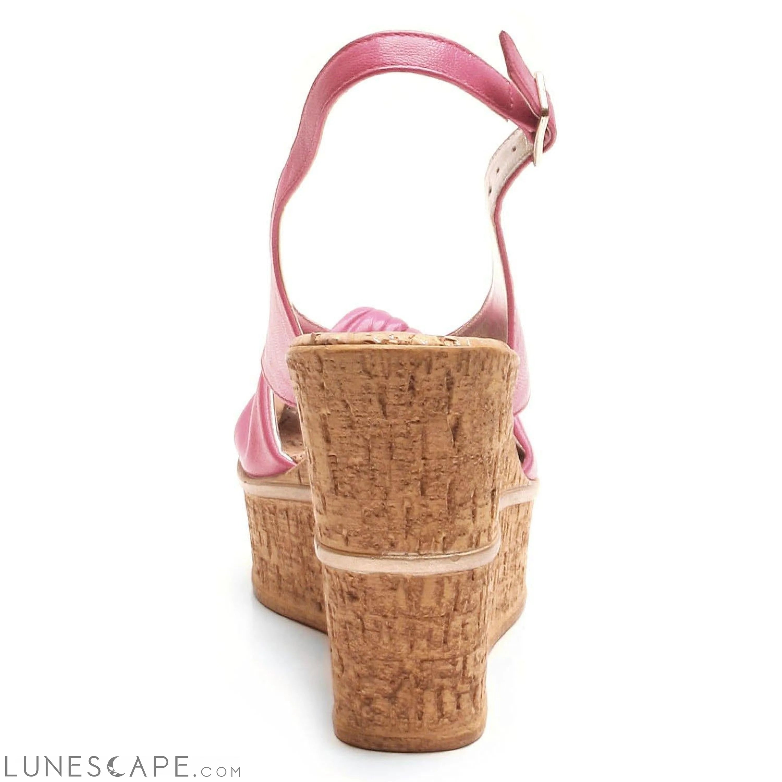 Knot It Platform Wedge Espadrilles LUNESCAPE