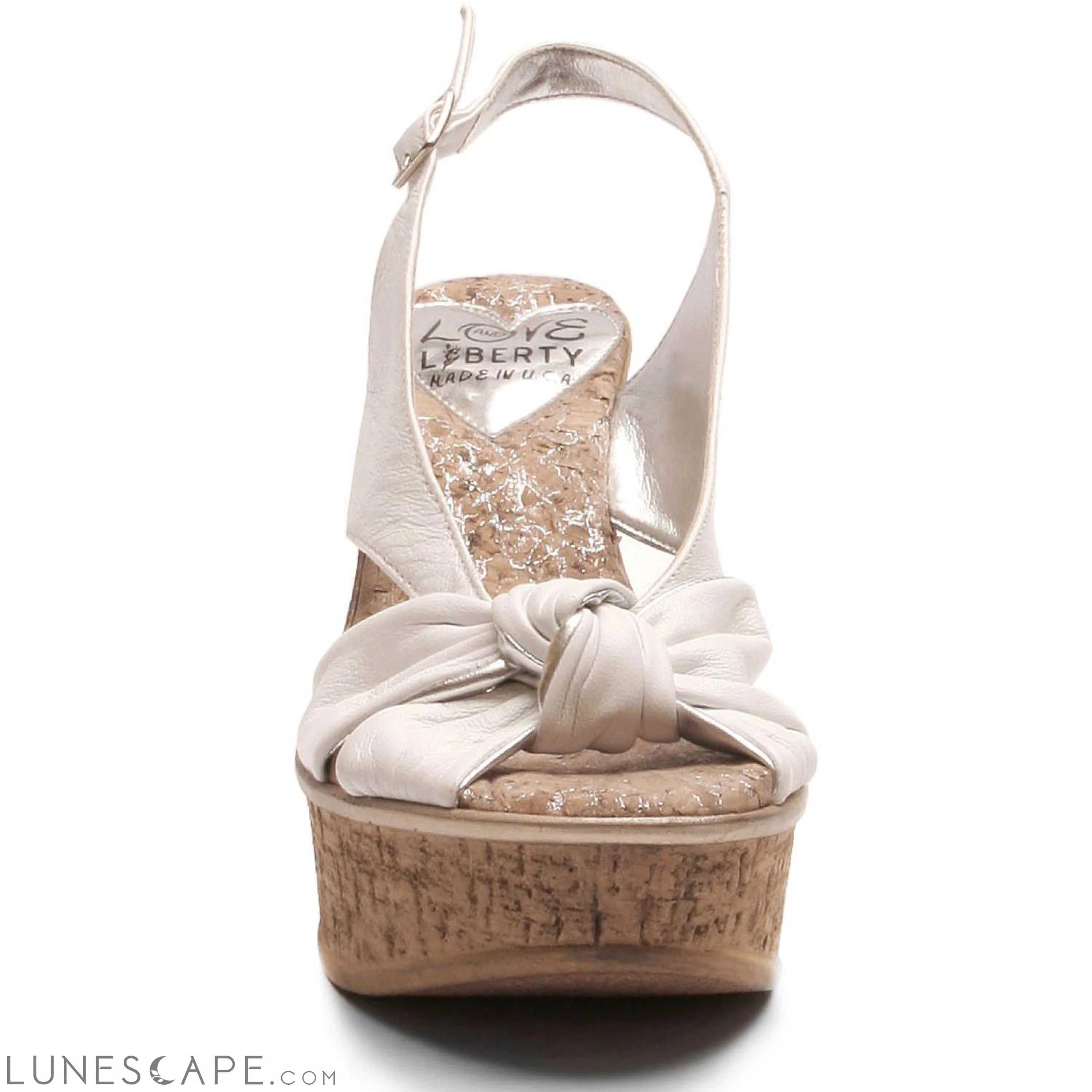 Knot It Platform Wedge Espadrilles LUNESCAPE