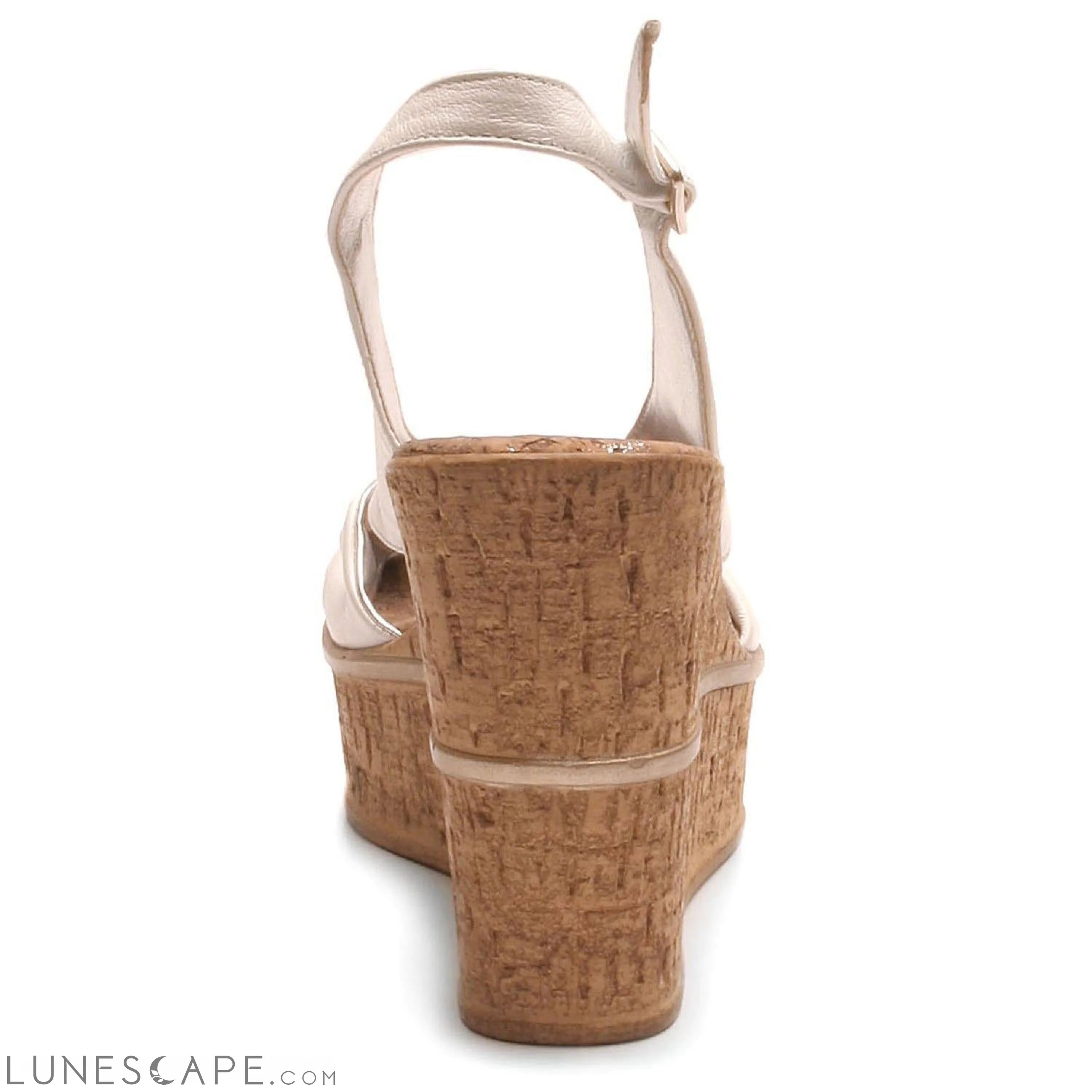 Knot It Platform Wedge Espadrilles LUNESCAPE