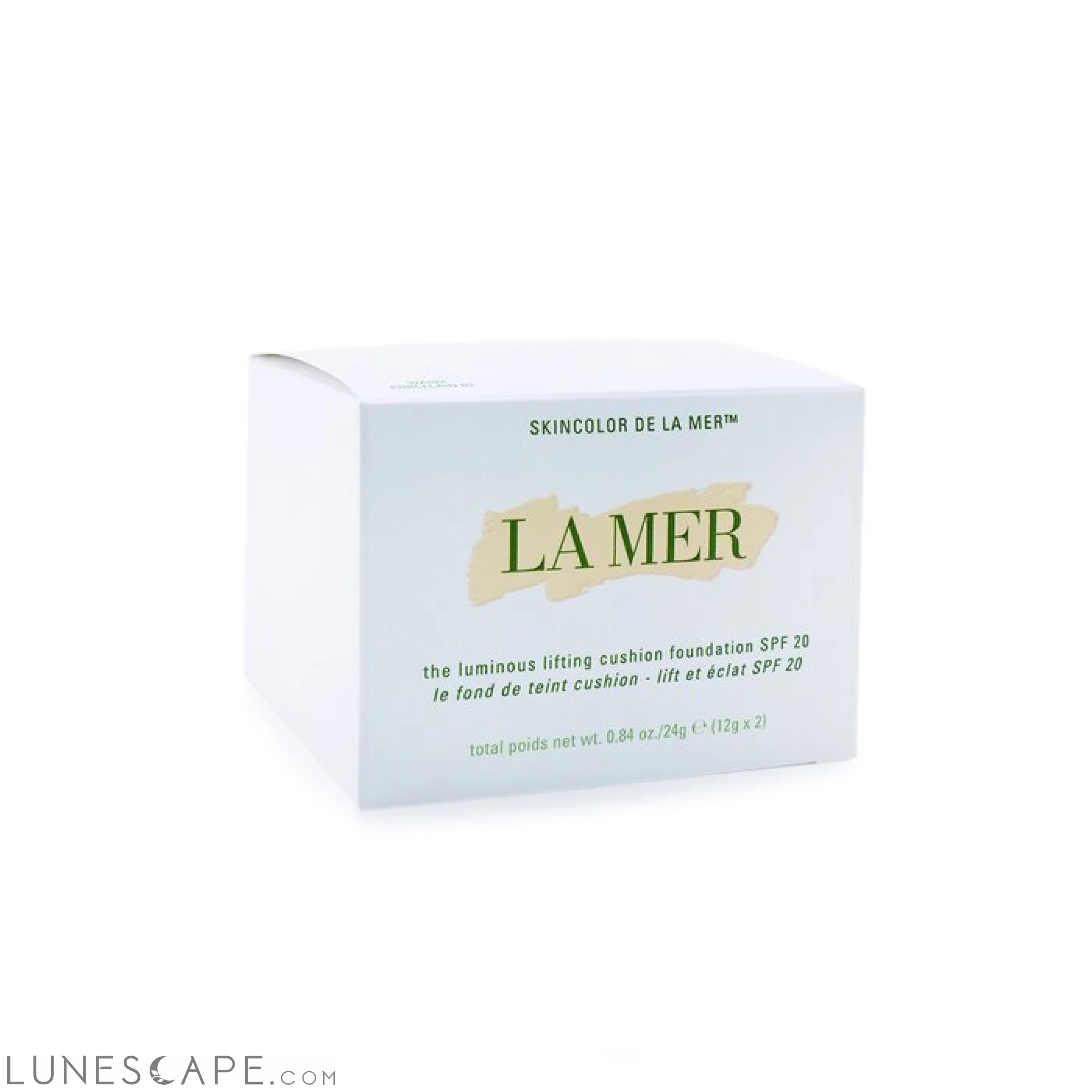 LA MER - The Luminous Lifting Cushion Foundation SPF 20 (Extra Refill) 2x12g/0.42oz LUNESCAPE