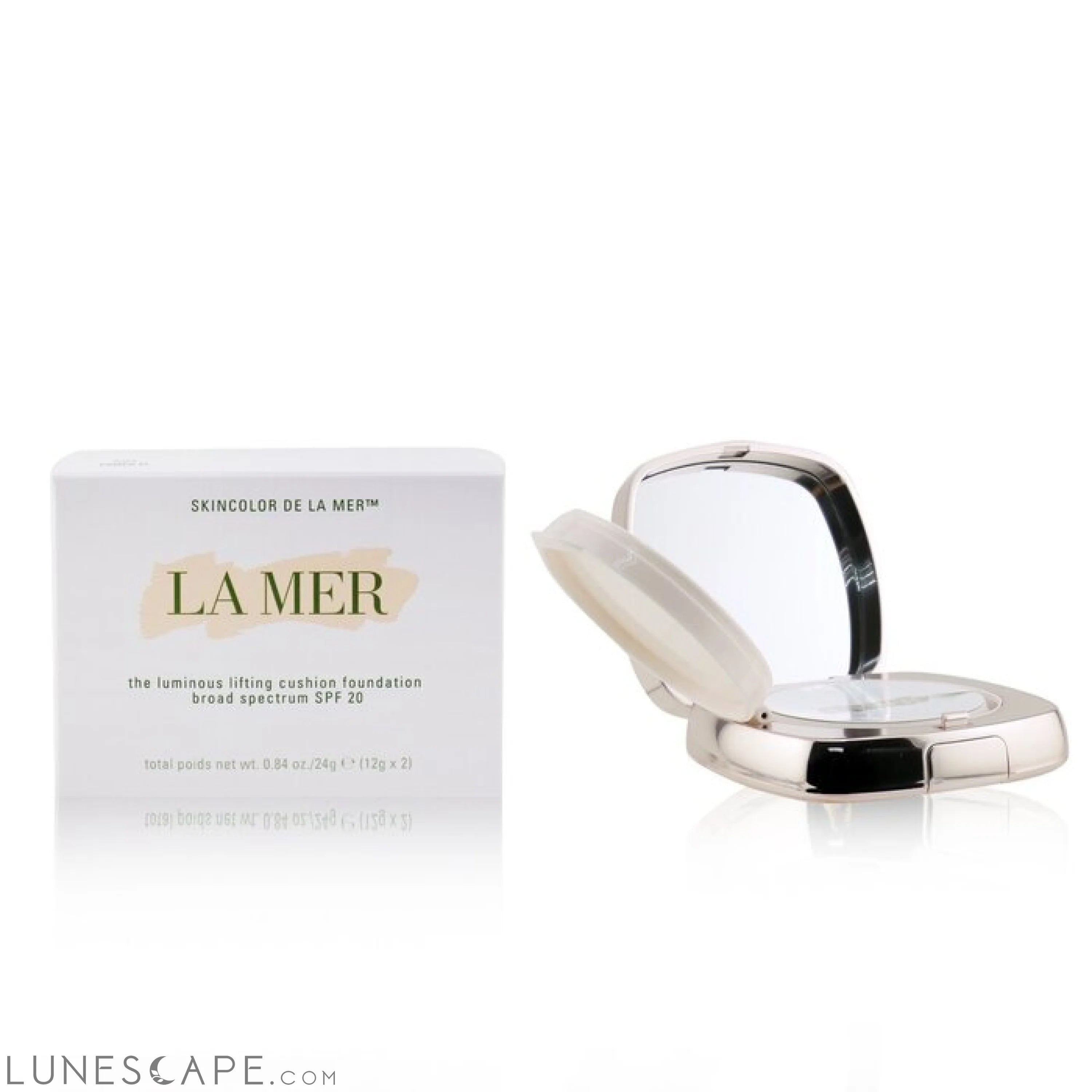 LA MER - The Luminous Lifting Cushion Foundation SPF 20 (Extra Refill) 2x12g/0.42oz LUNESCAPE