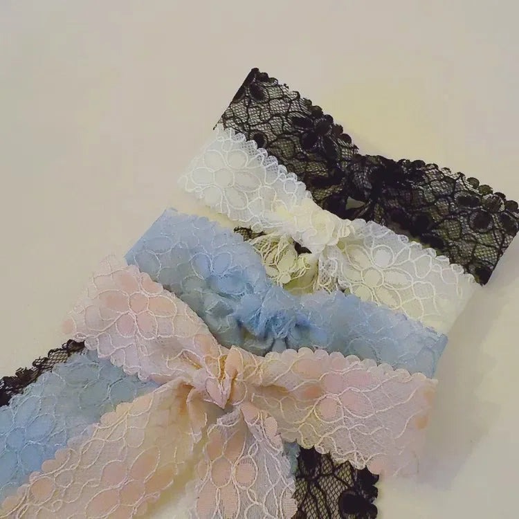 Lace Belle Bow Hair Clip LUNESCAPE