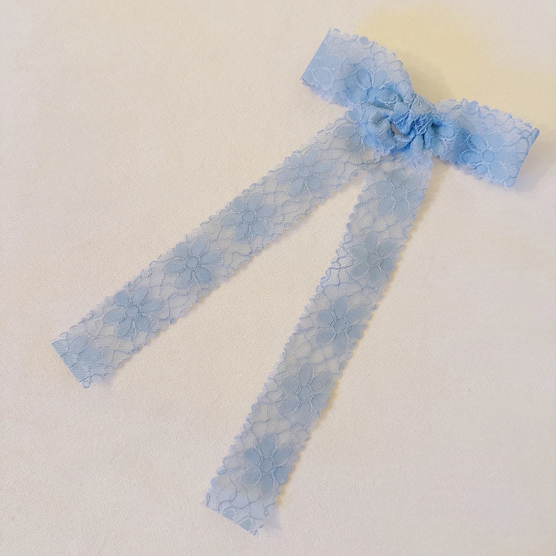 Lace Belle Bow Hair Clip LUNESCAPE