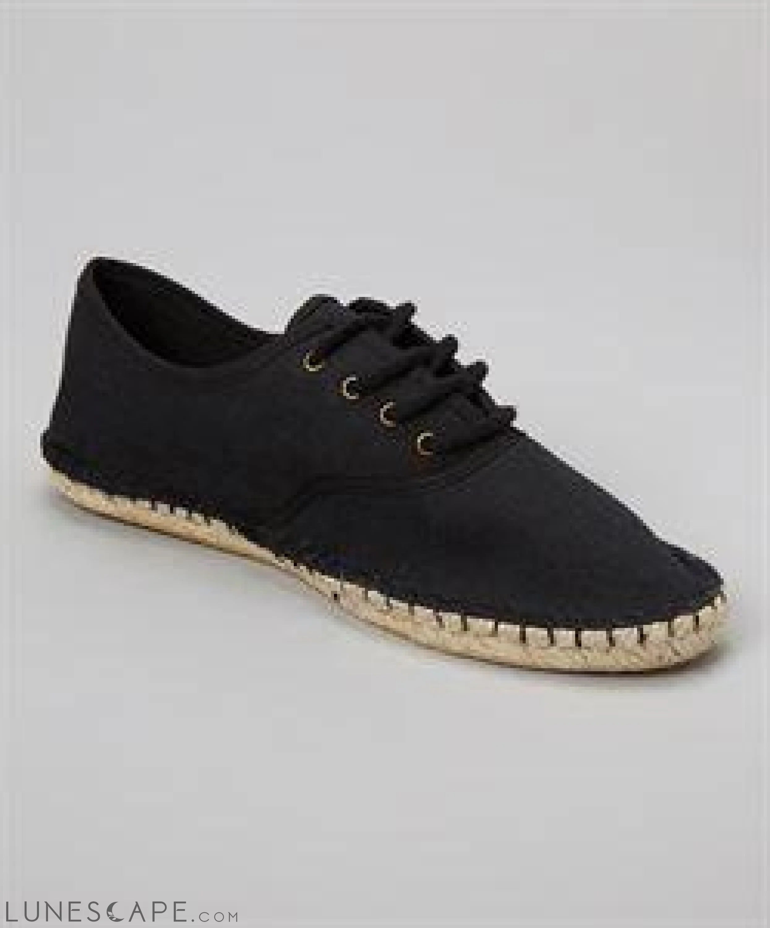 LAINA Canvas Lace-Up Espadrille Shoe LUNESCAPE