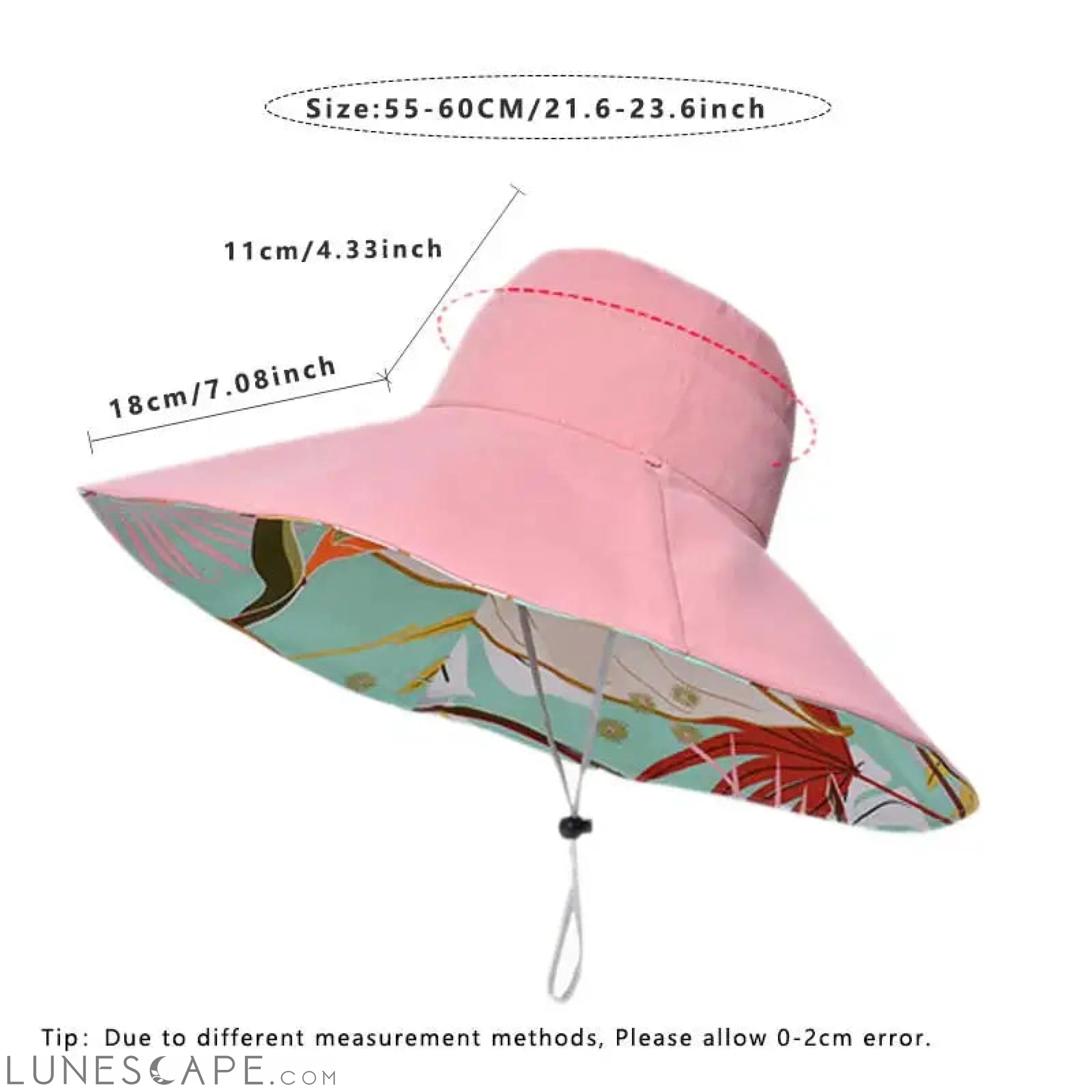 Large Brim Women Sun Hat - Sexikinis Swim LUNESCAPE