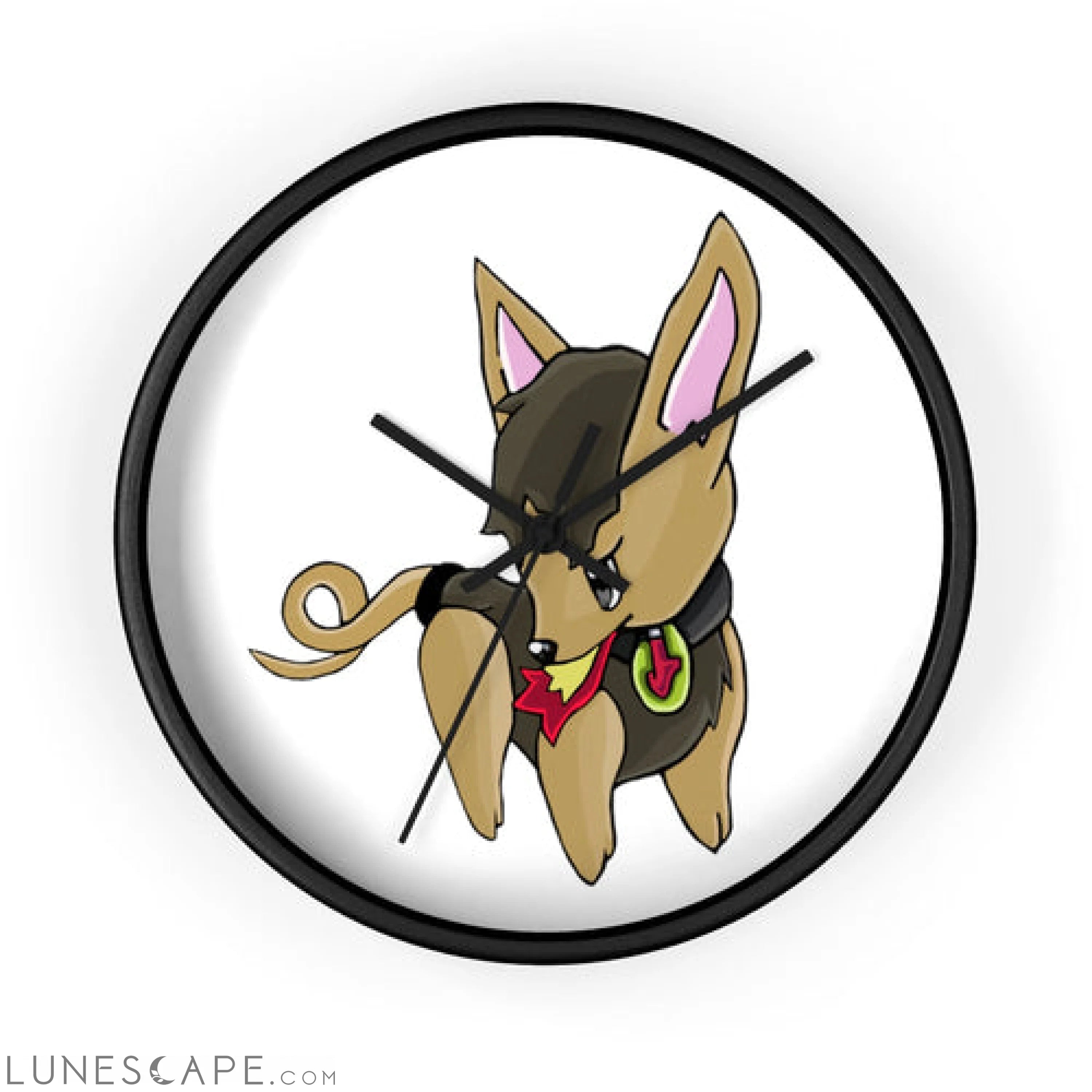 LB Wall clock LUNESCAPE