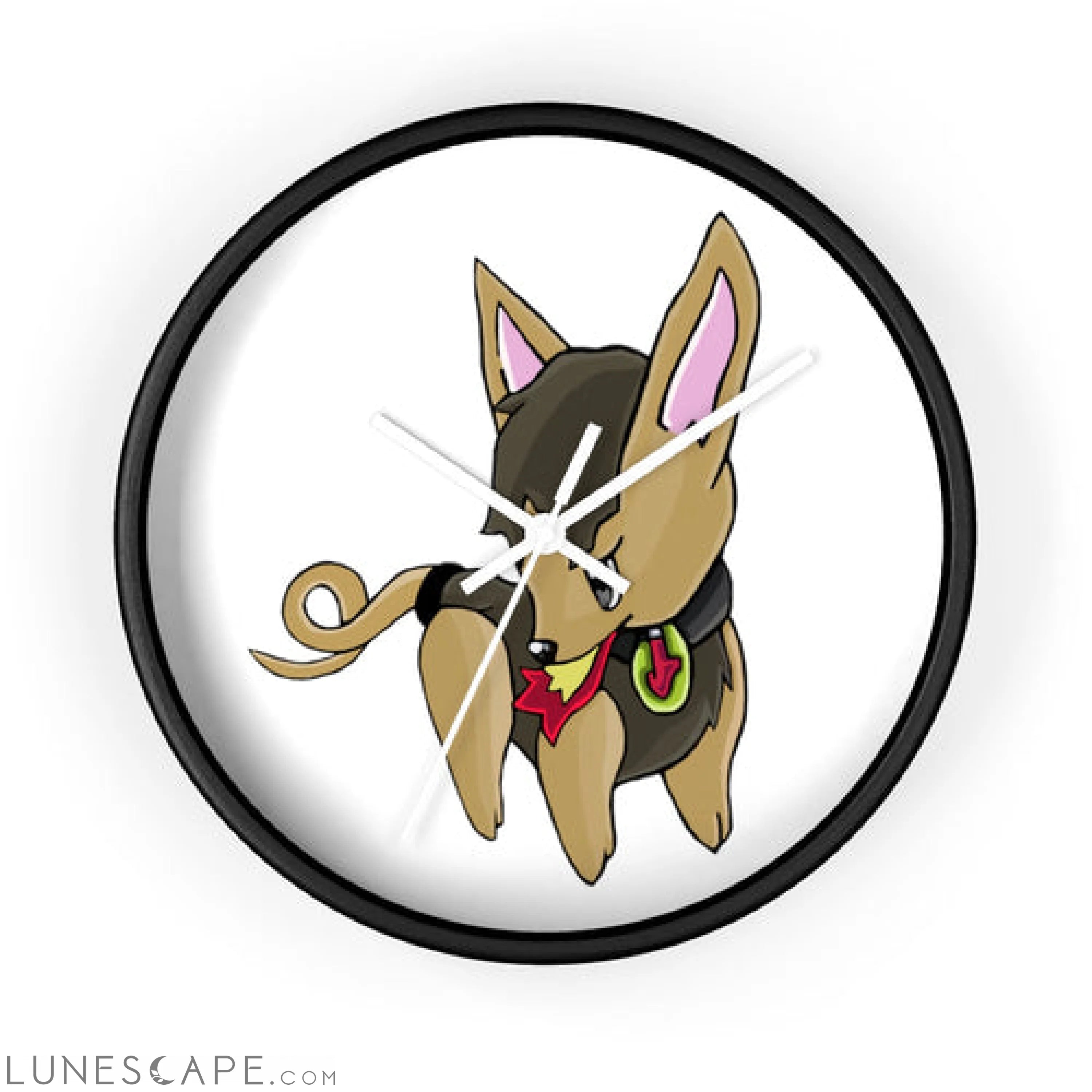LB Wall clock LUNESCAPE