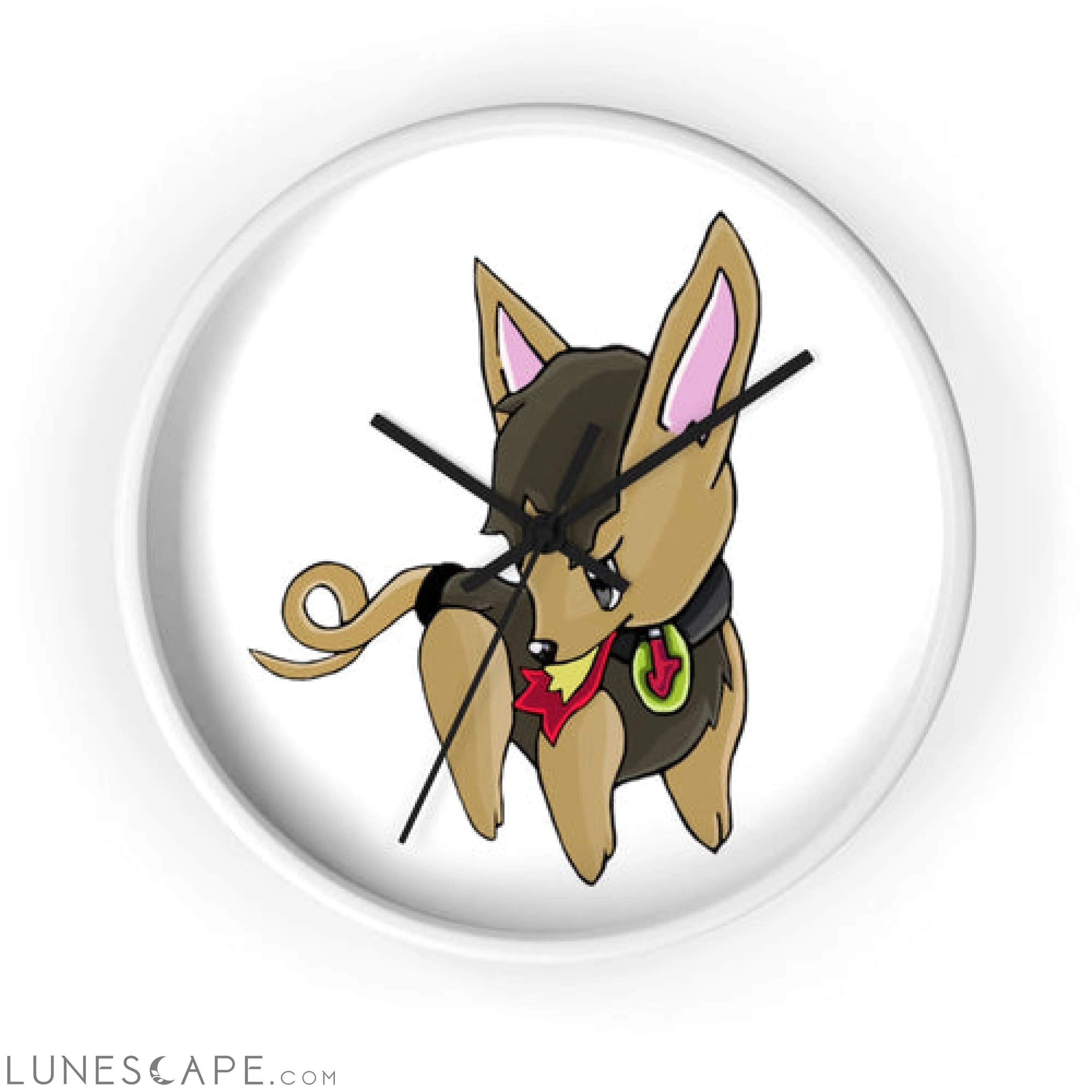 LB Wall clock LUNESCAPE