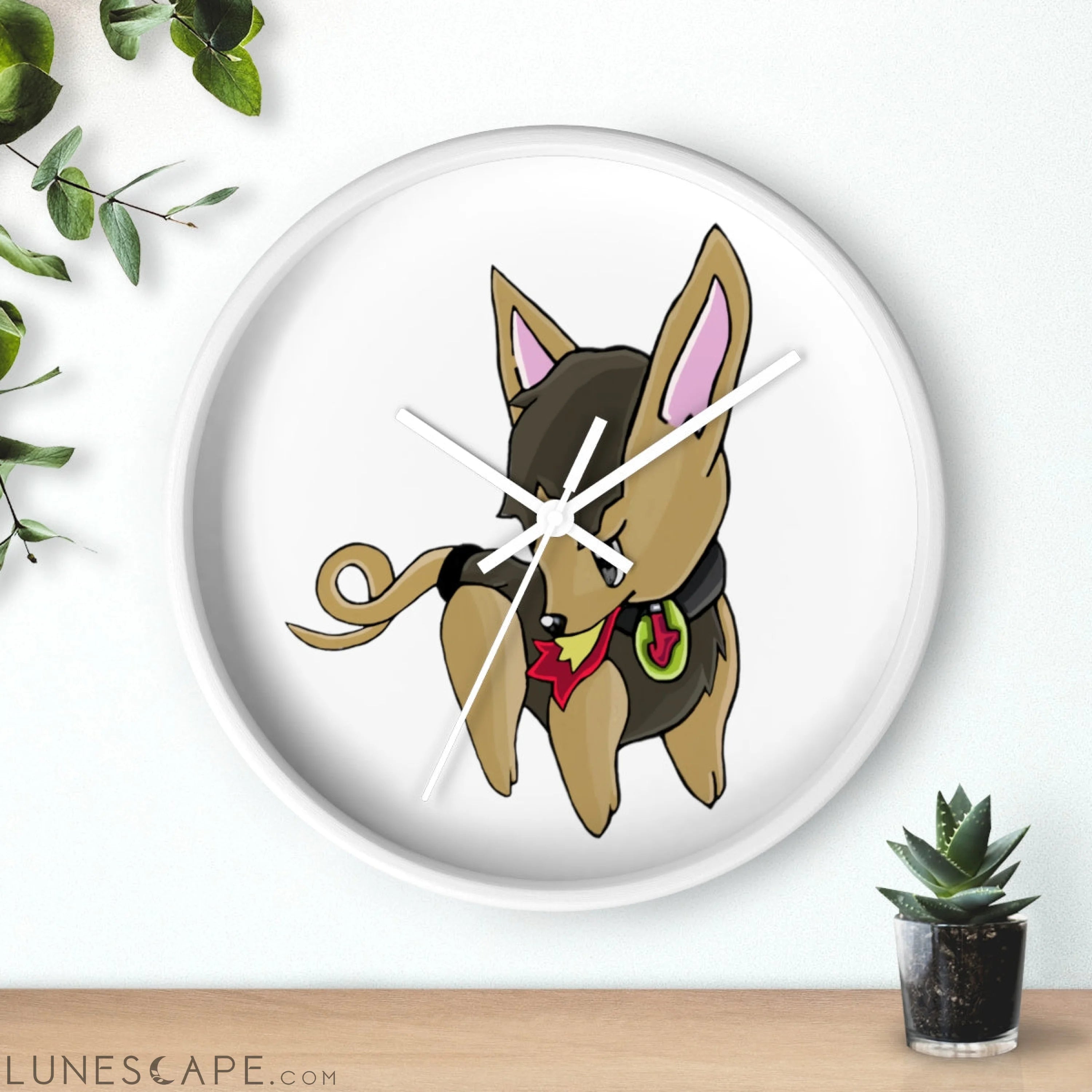 LB Wall clock LUNESCAPE