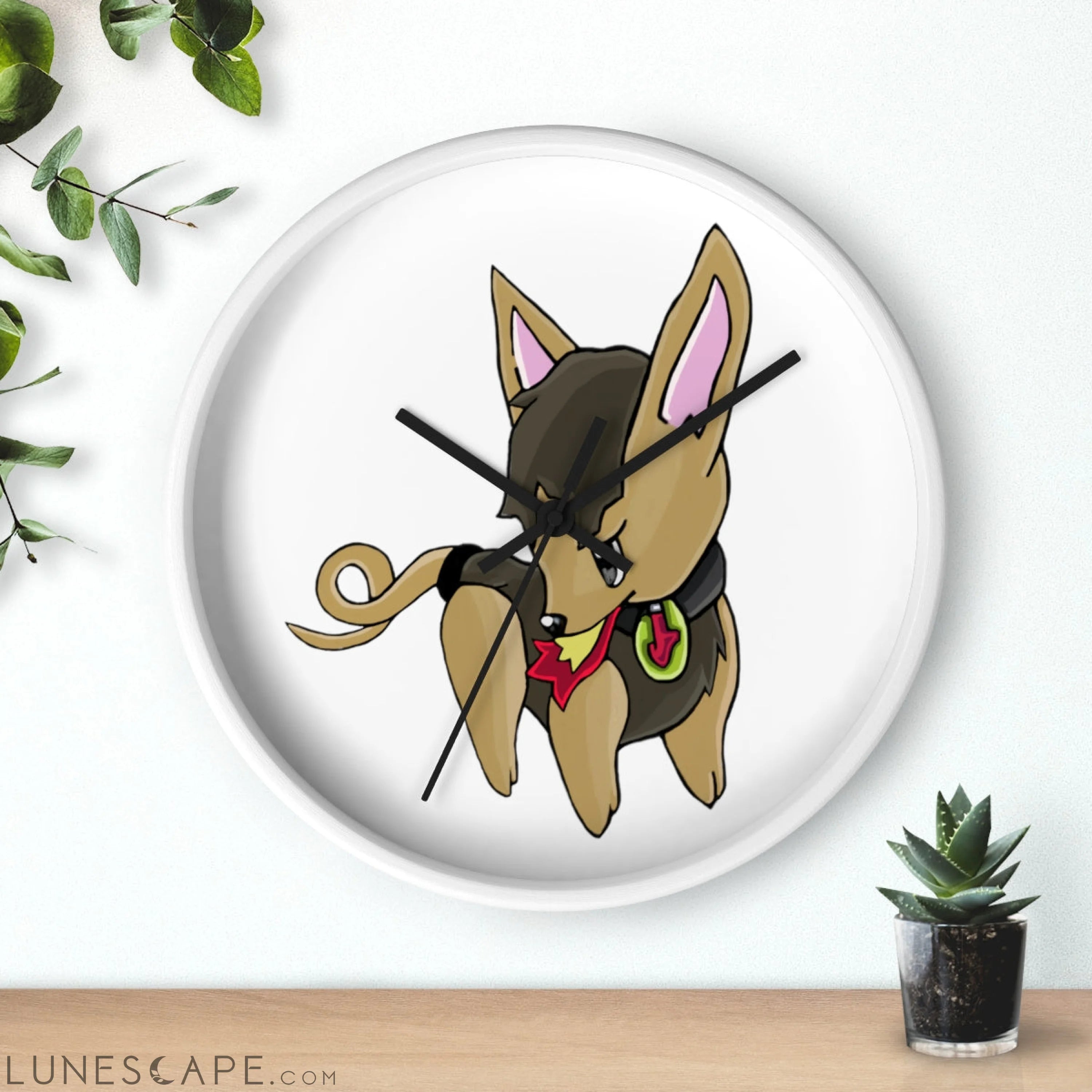 LB Wall clock LUNESCAPE