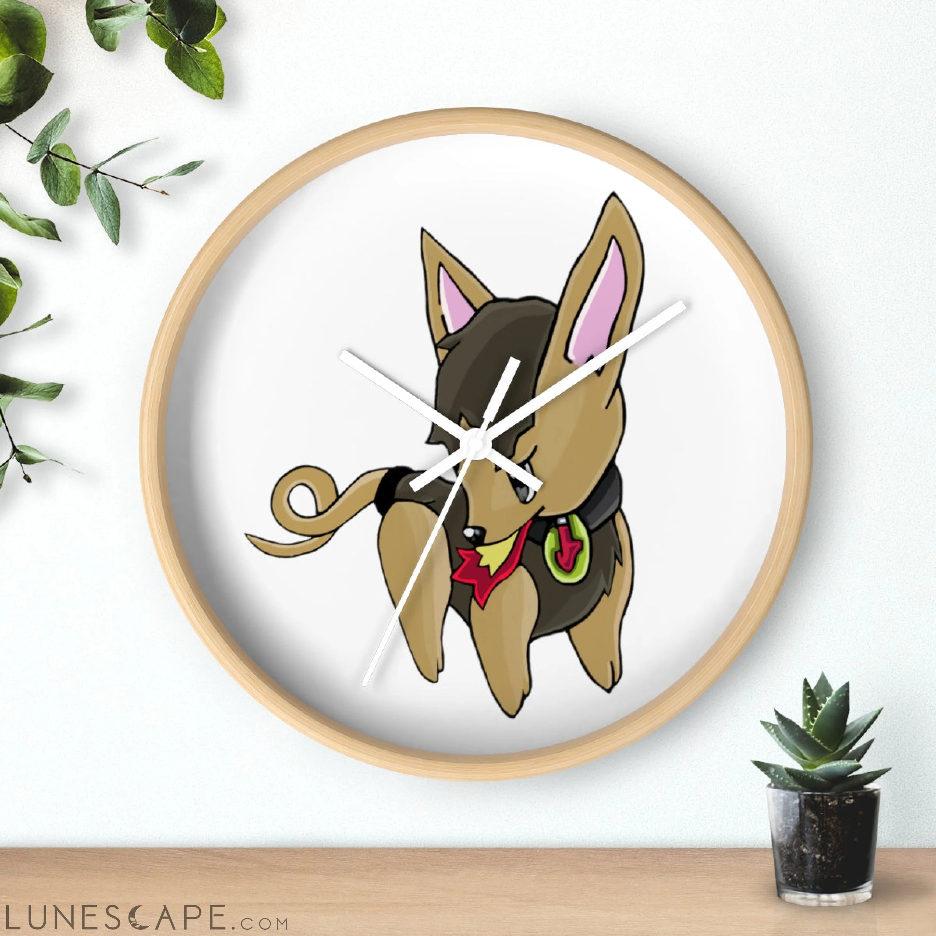 LB Wall clock LUNESCAPE