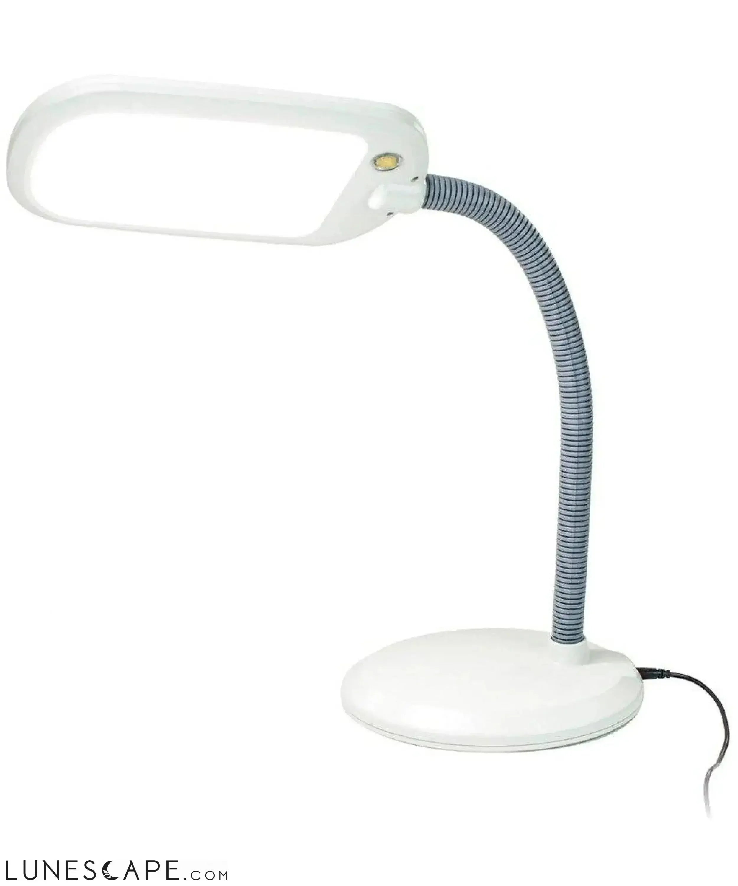 LED Bright Reader Natural Daylight Full Spectrum Desk Lamp LUNESCAPE