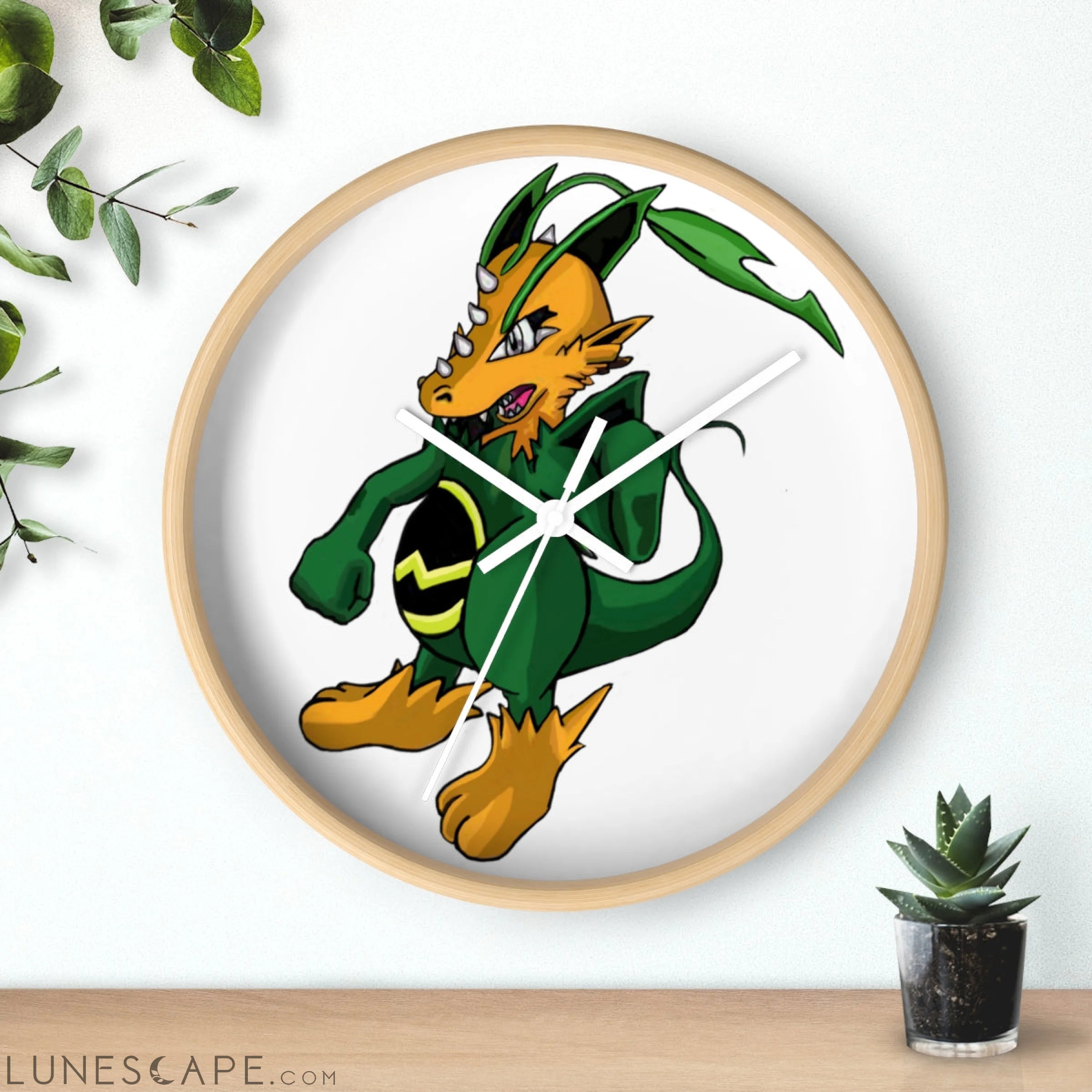 Ledino Wall clock LUNESCAPE