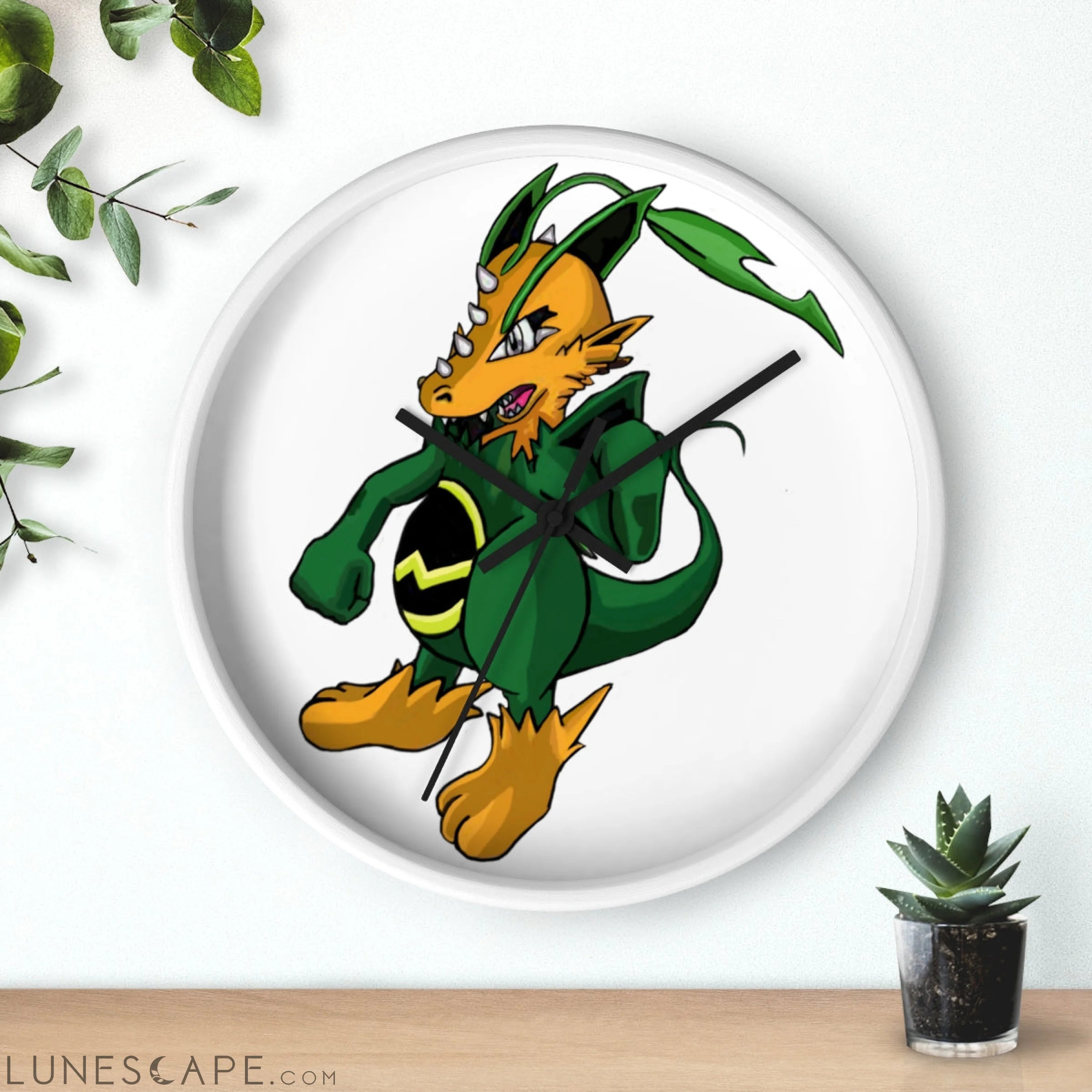 Ledino Wall clock LUNESCAPE