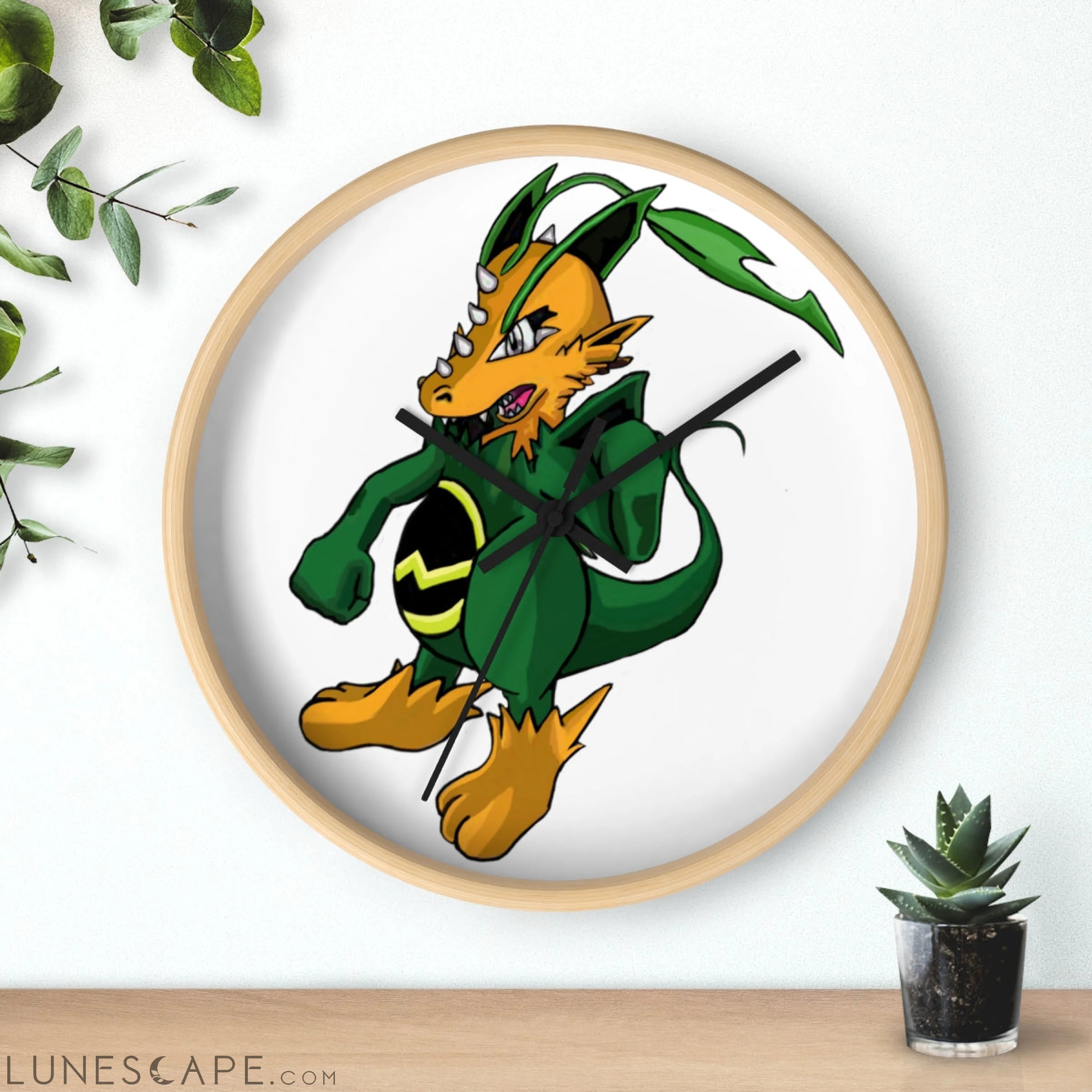 Ledino Wall clock LUNESCAPE