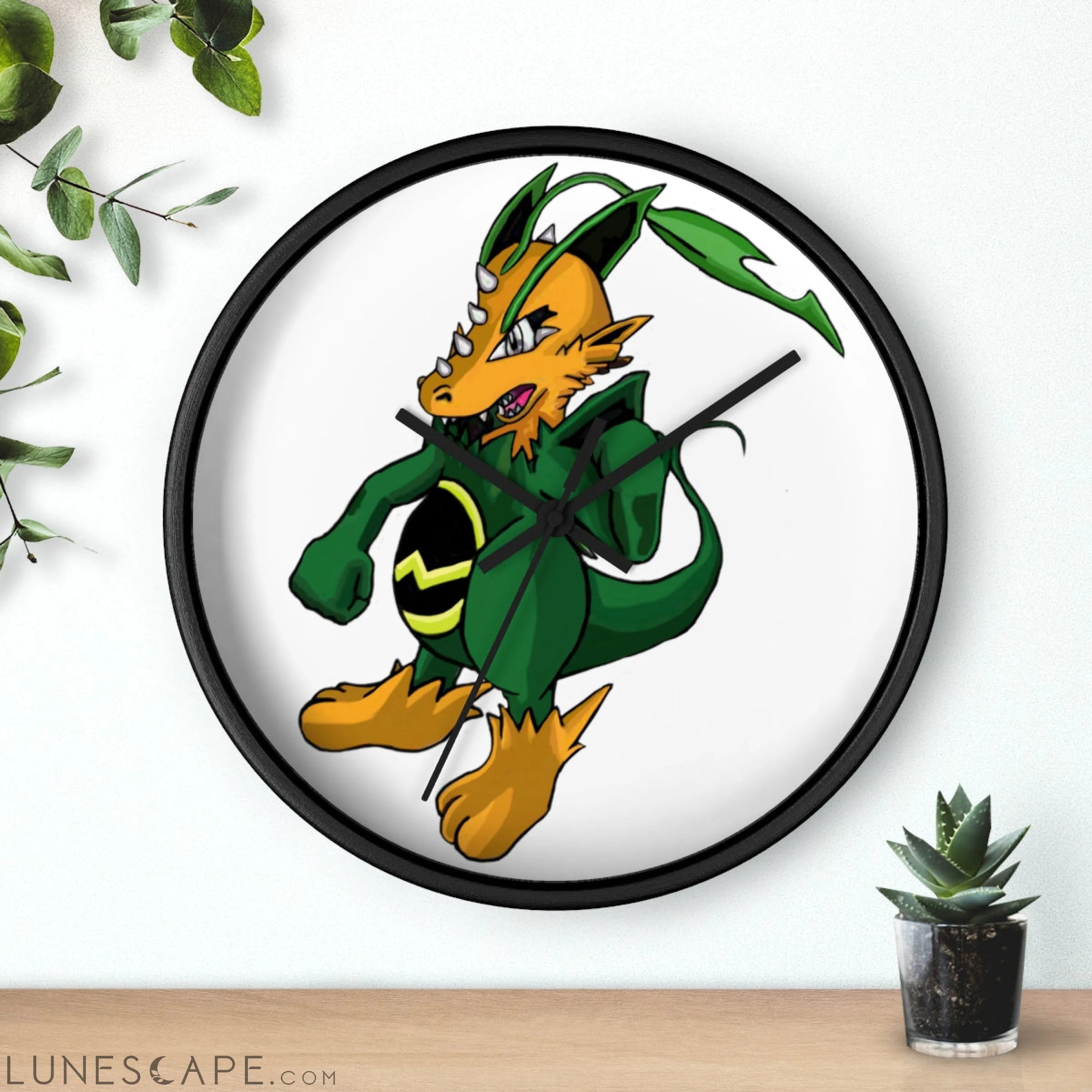 Ledino Wall clock LUNESCAPE
