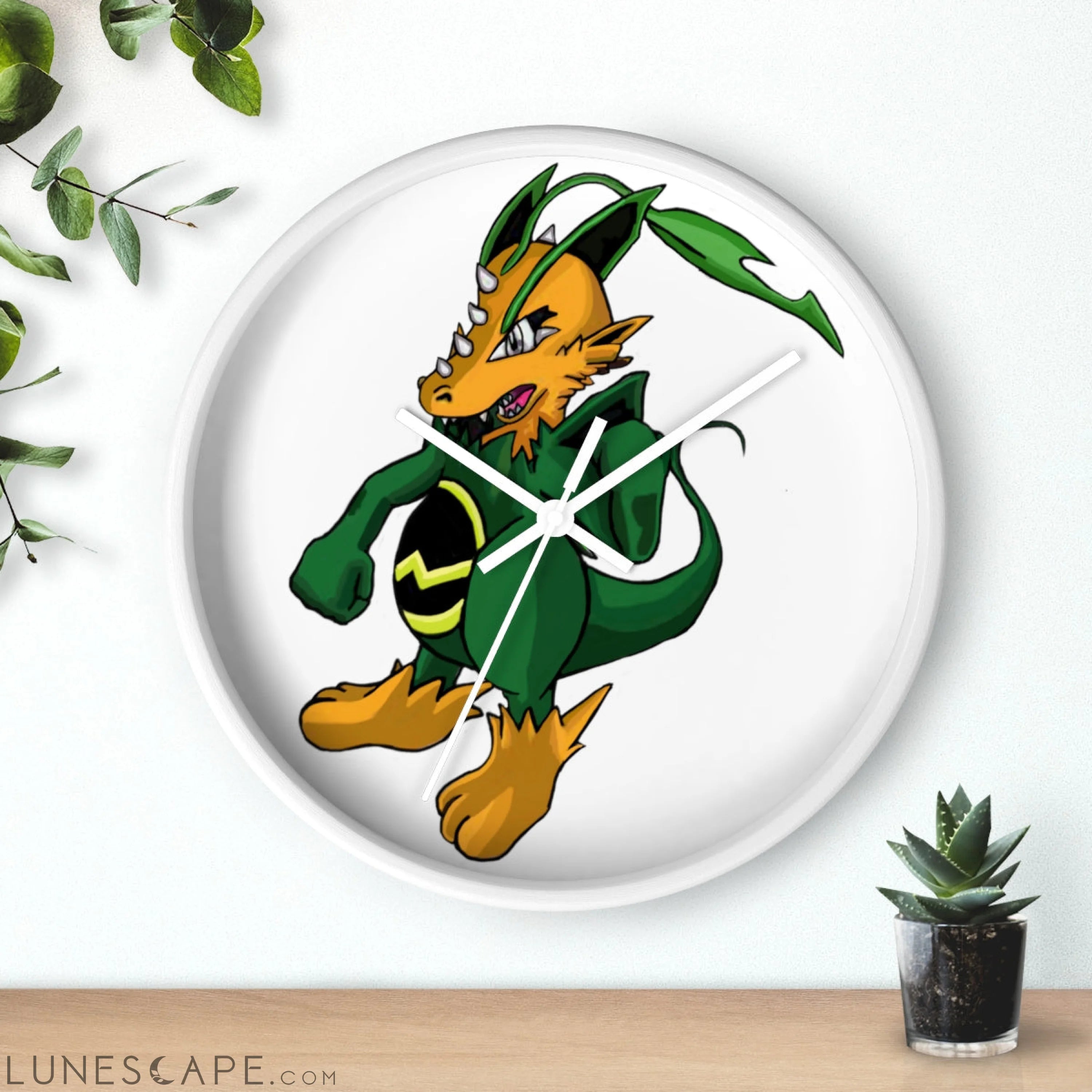 Ledino Wall clock LUNESCAPE