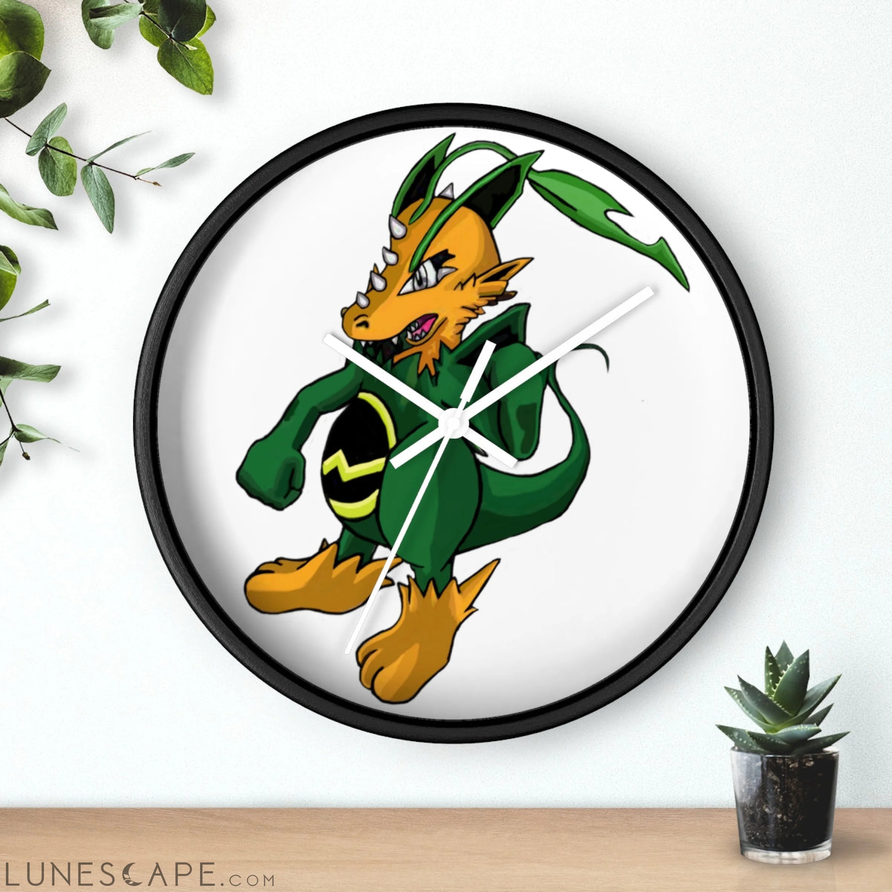 Ledino Wall clock LUNESCAPE