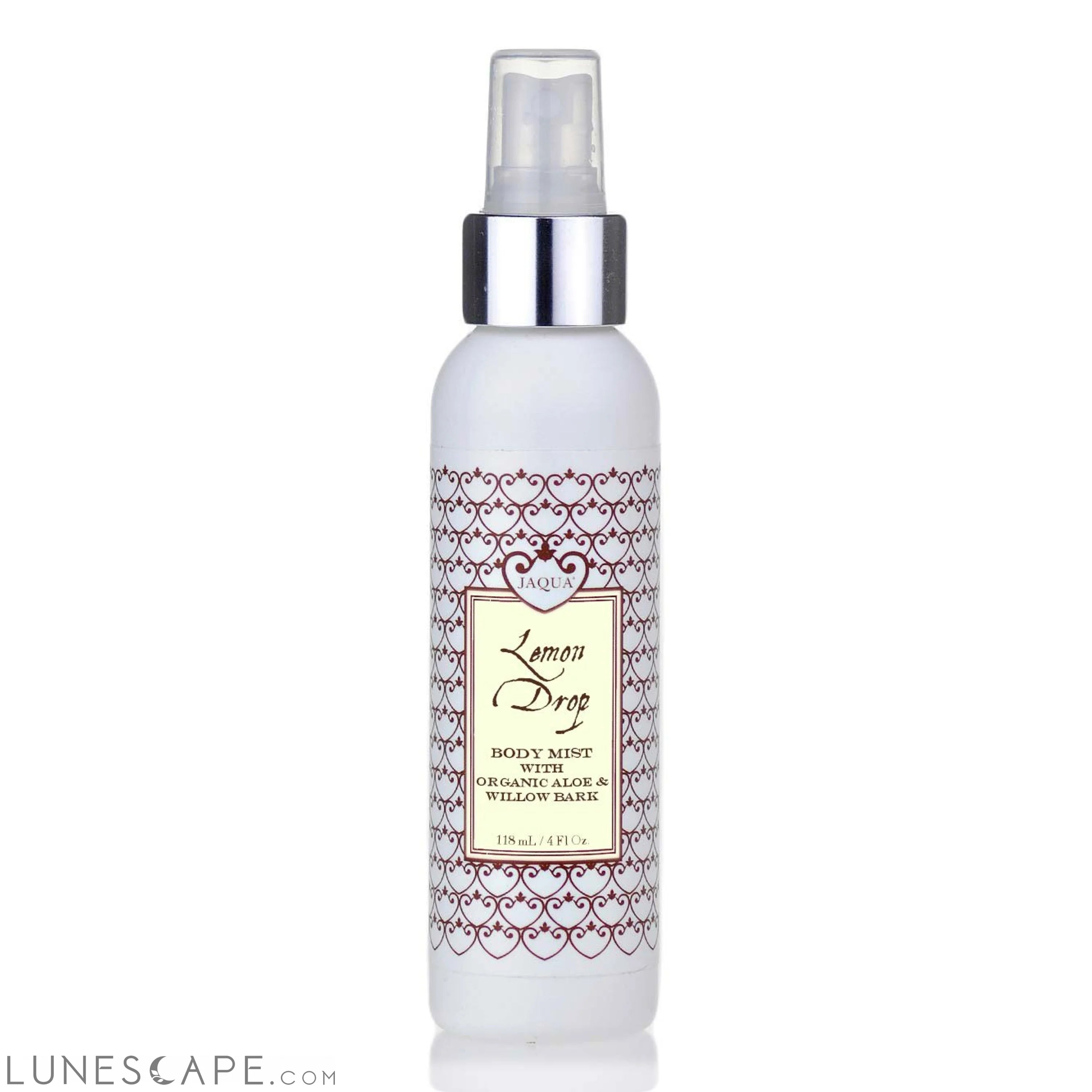 Lemon Drop Hydrating Body Mist With Organic Aloe & Willow Bark LUNESCAPE