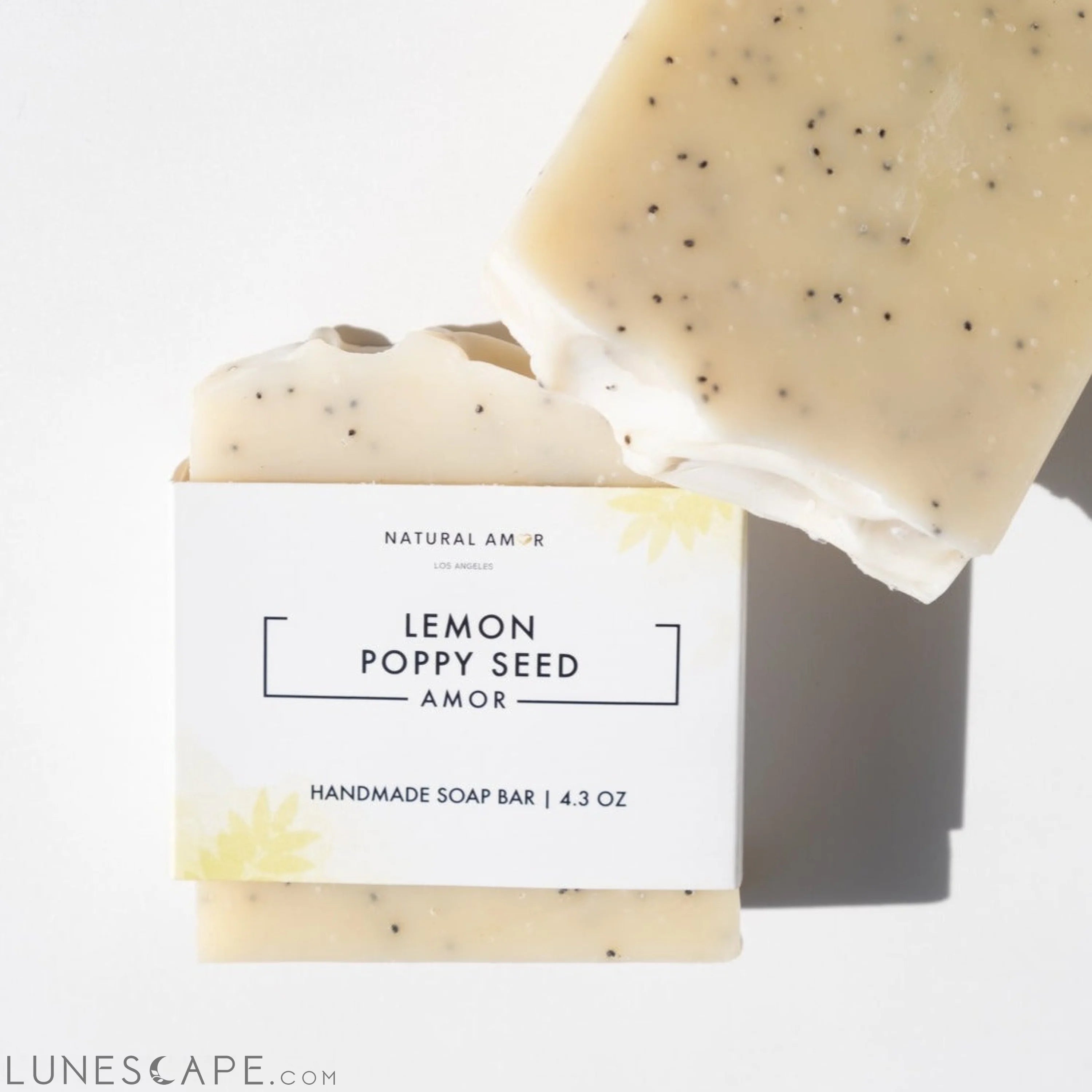 Lemon Poppyseed Soap Bar LUNESCAPE